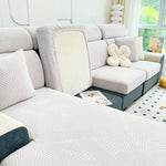 Stretch Couch Cushion Covers, Slipcovers Sofa Cushion Protector Covers, Elastic Furniture Protector for Pets, Kid