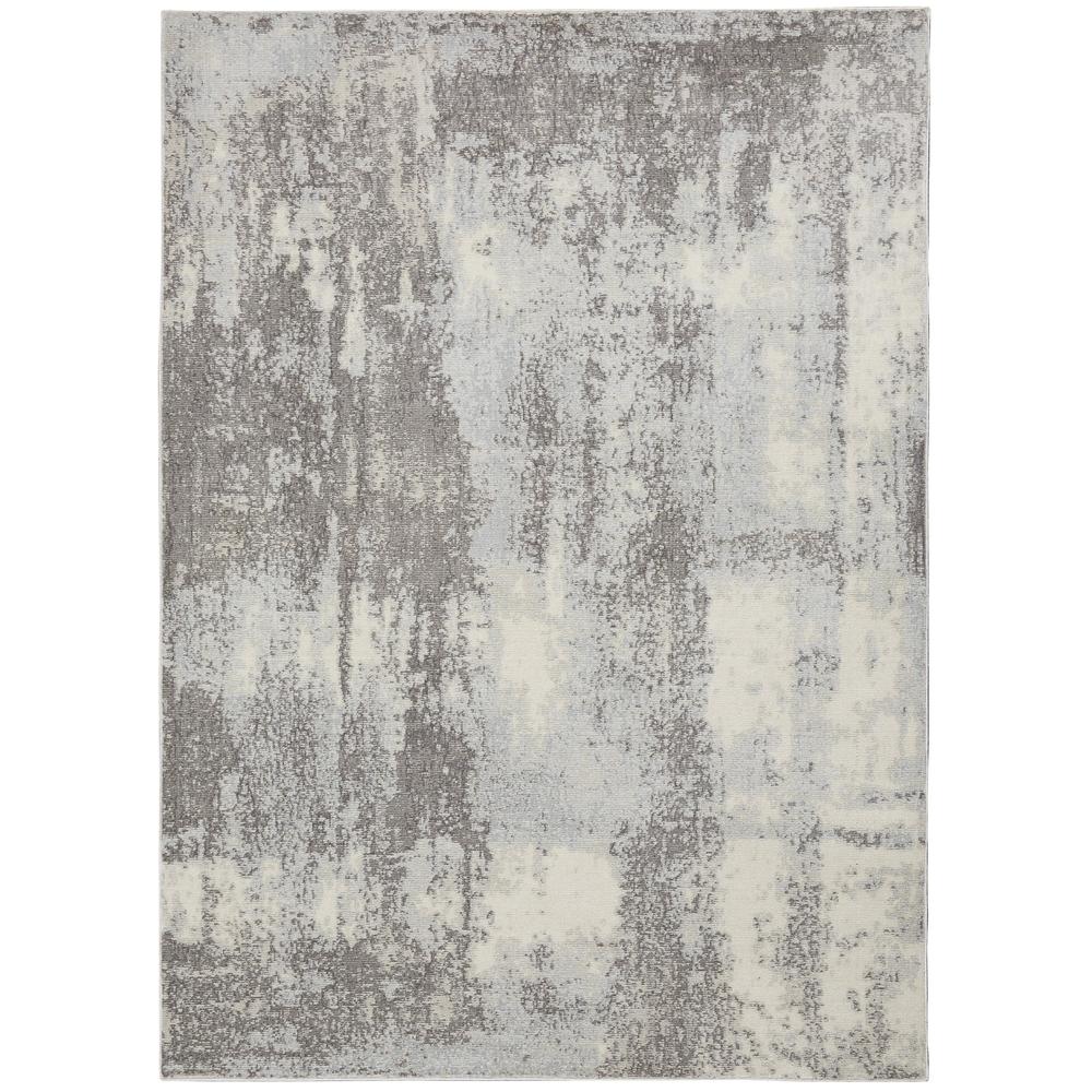 Imprints IMT02 Grey/Light Blue Rugs #color_grey/light blue