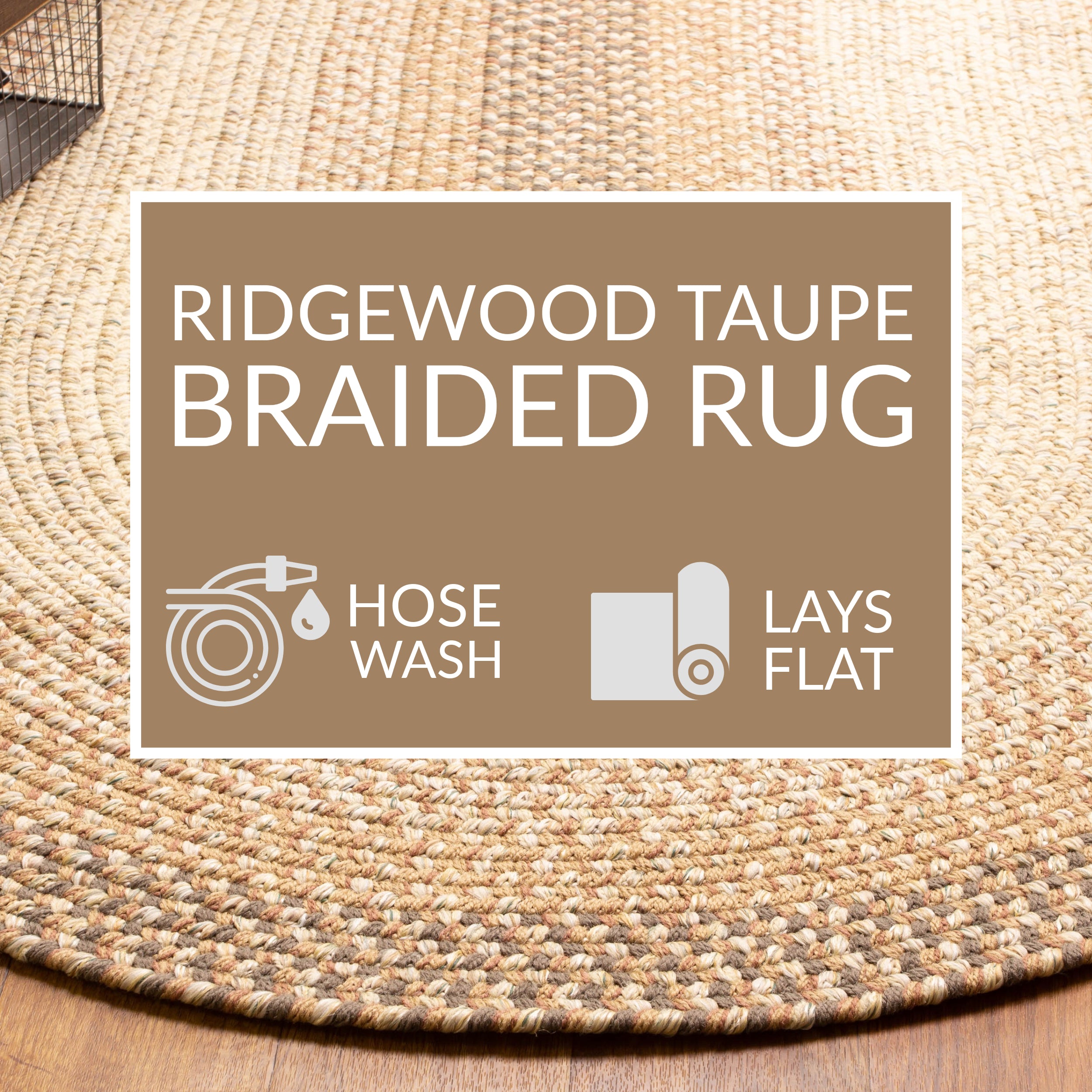 Ridgewood Braided Rug #color_taupe