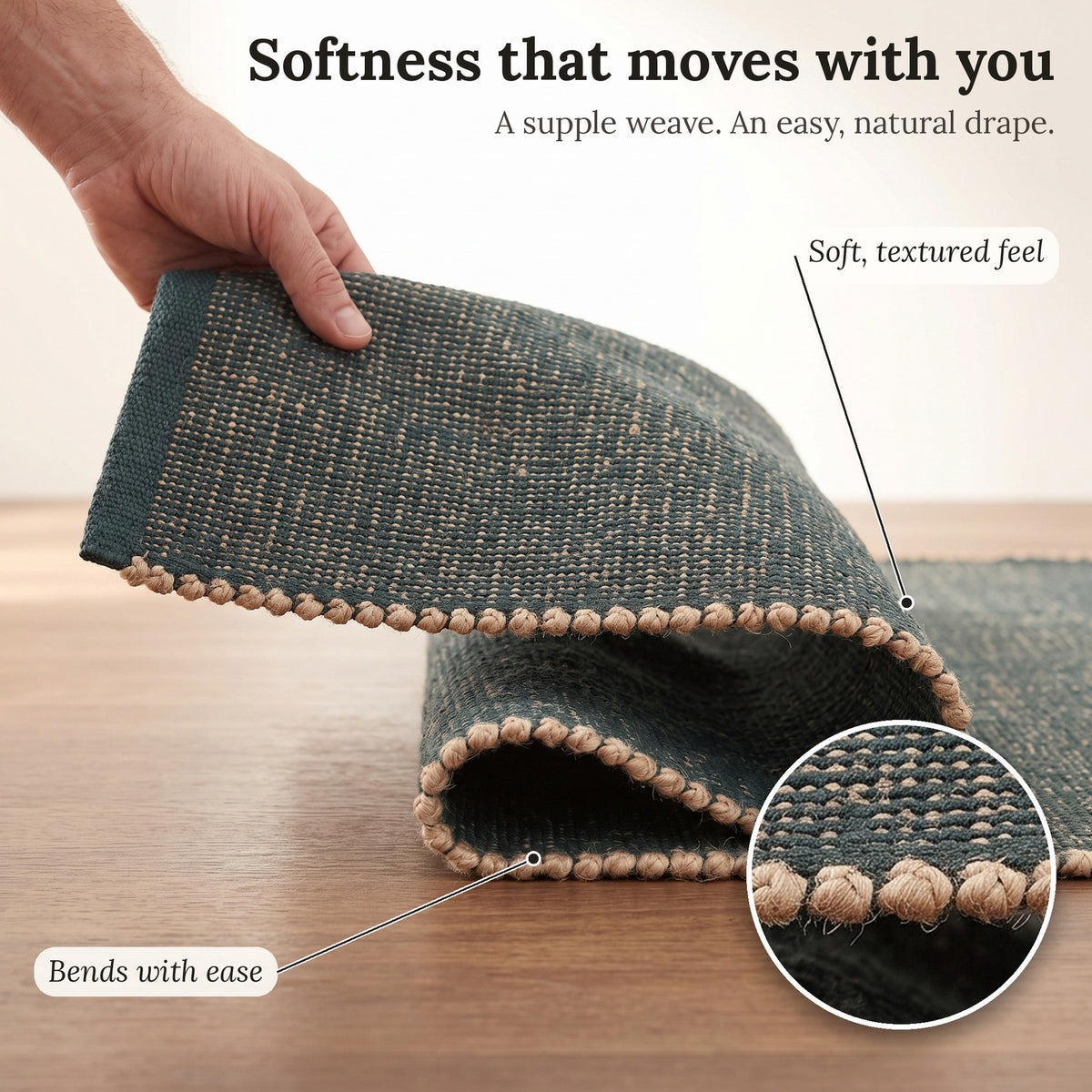 Softness that moves with you