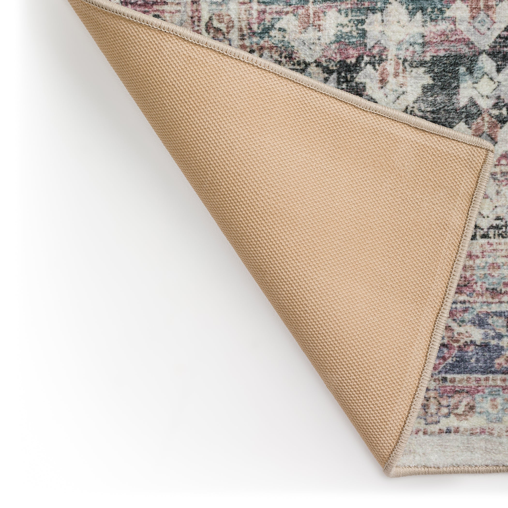 Indoor/Outdoor Traditional JC9 Pearl Multi Rug 2' x 3' #shape_Rectangle