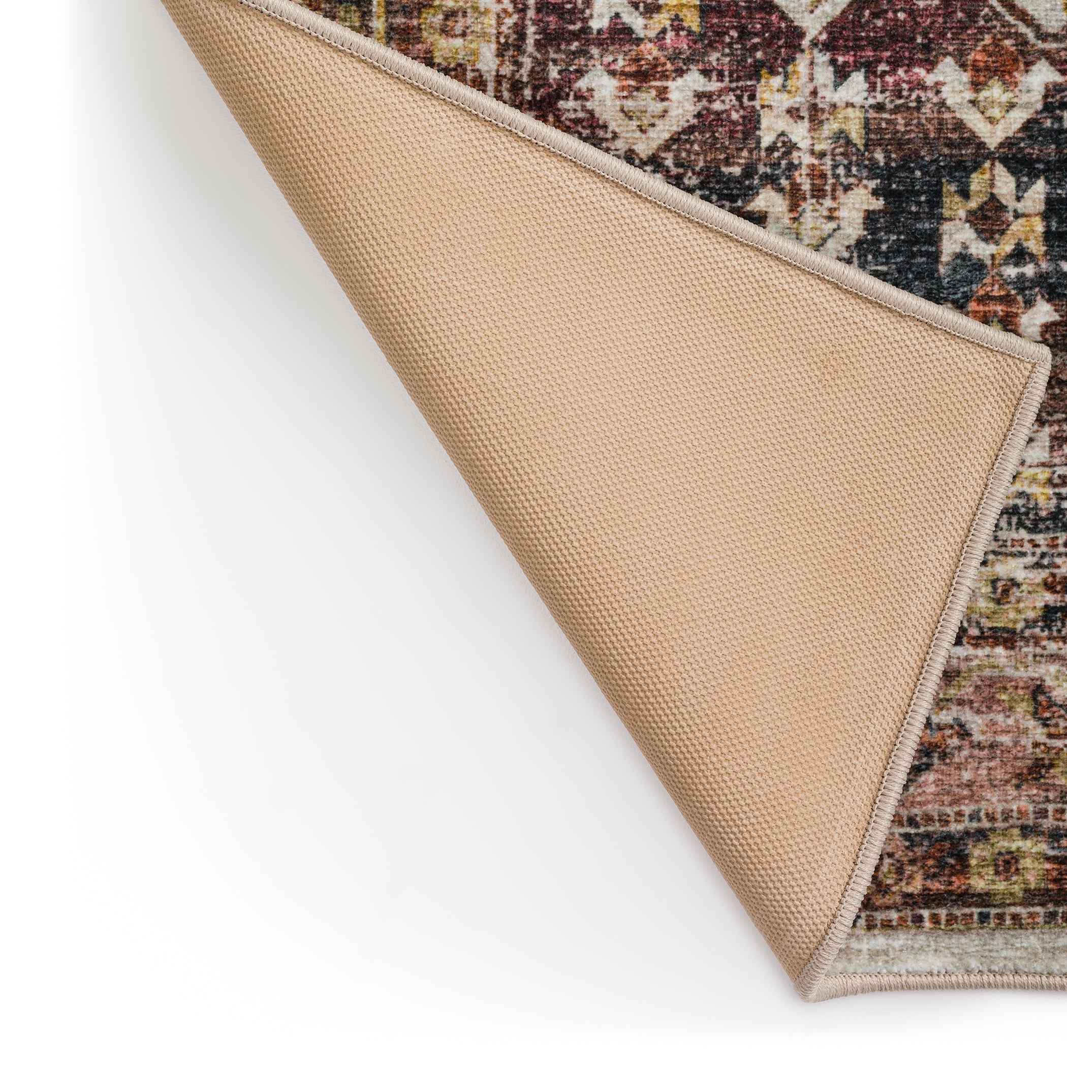 Indoor/Outdoor Traditional JC9 Putty Brown Rug 2' x 3' #shape_Rectangle
