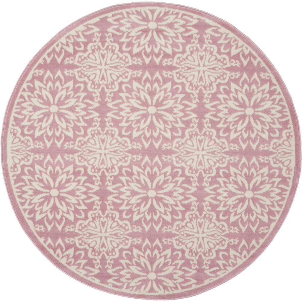 Jubilant JUB06 Ivory/Pink Rugs #color_ivory/pink