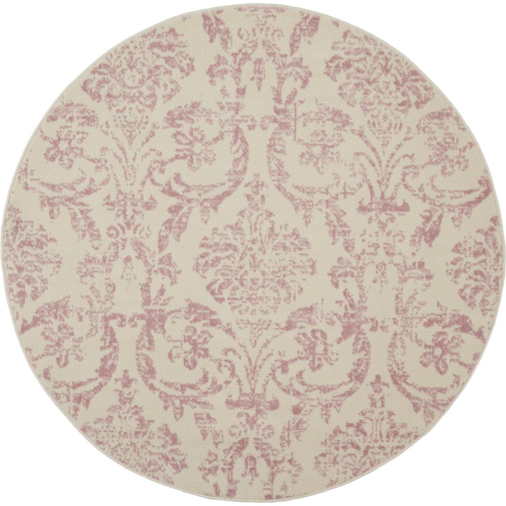 Jubilant JUB09 Ivory/Pink Rugs #color_ivory/pink