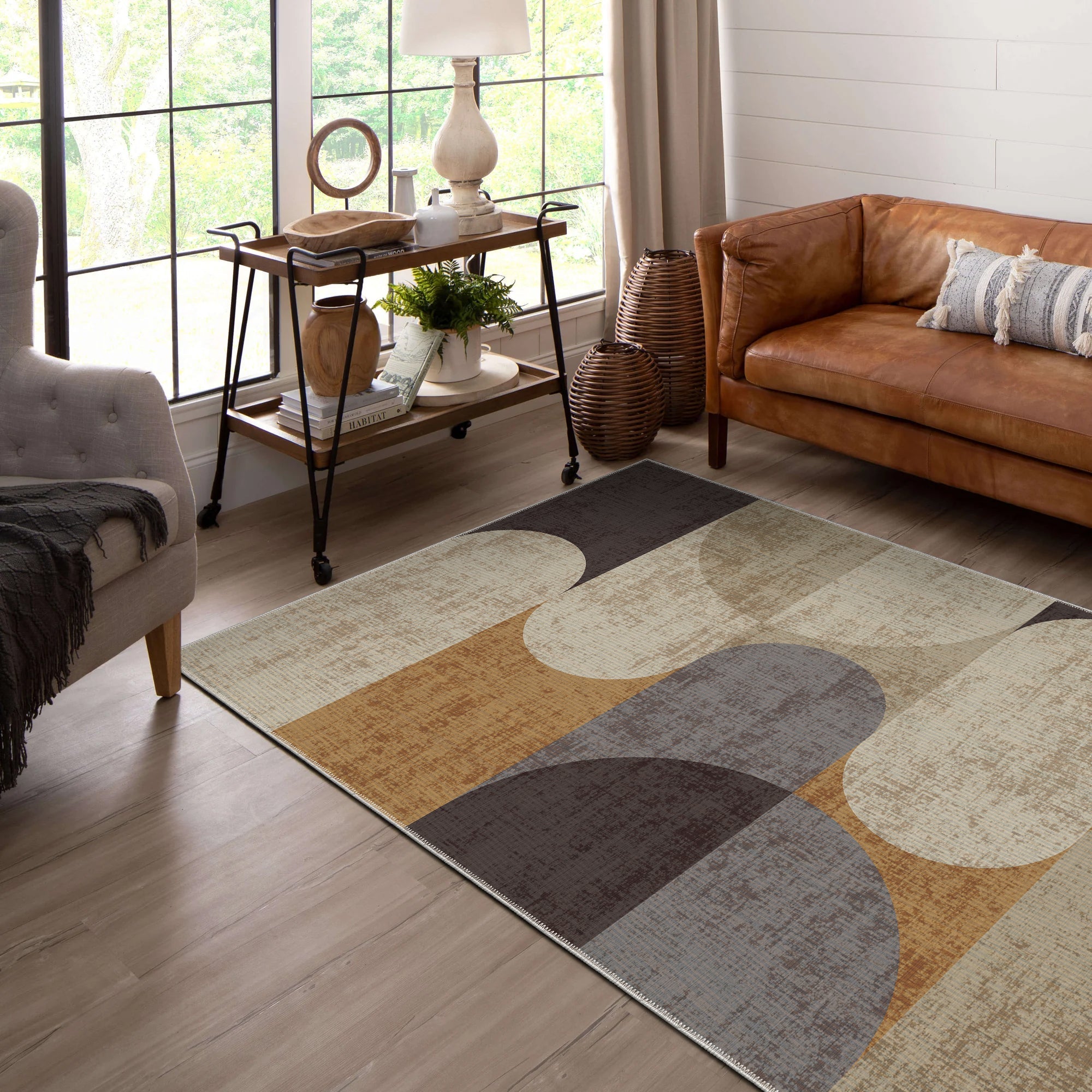 Amsterdam Machine Washable Area Rug