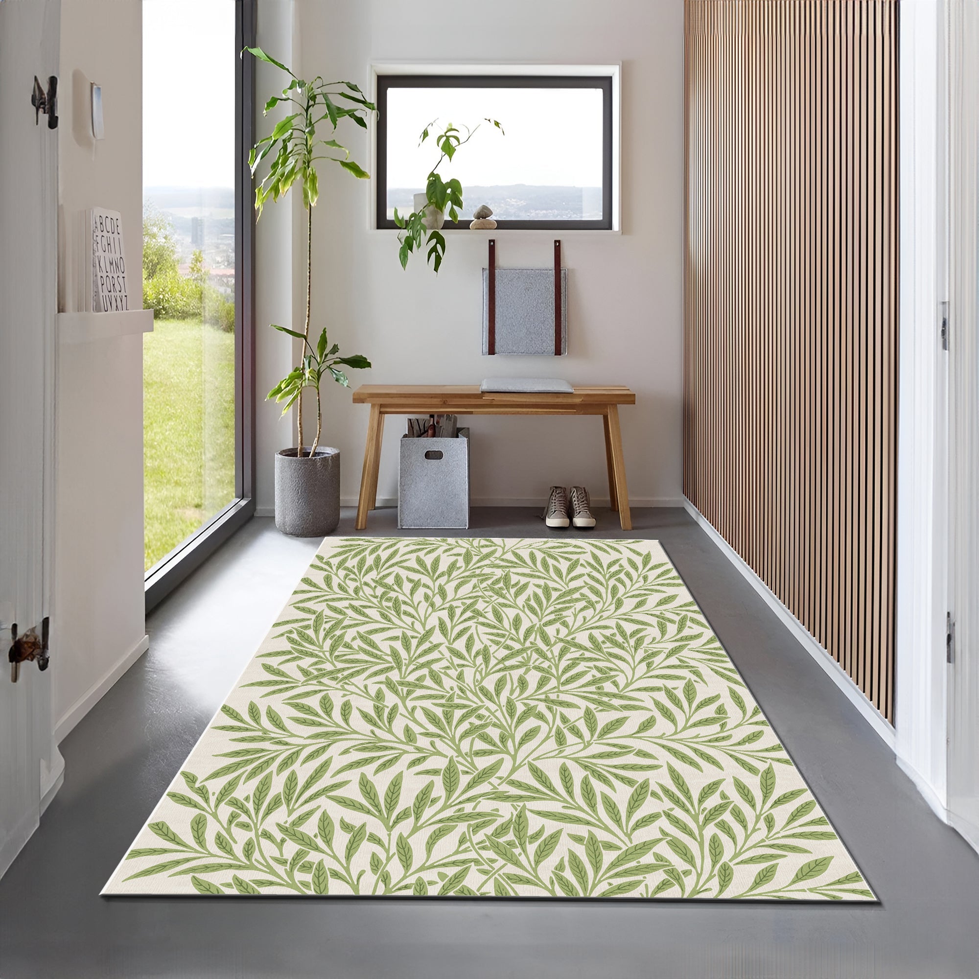 Sage Machine Washable Area Rug
