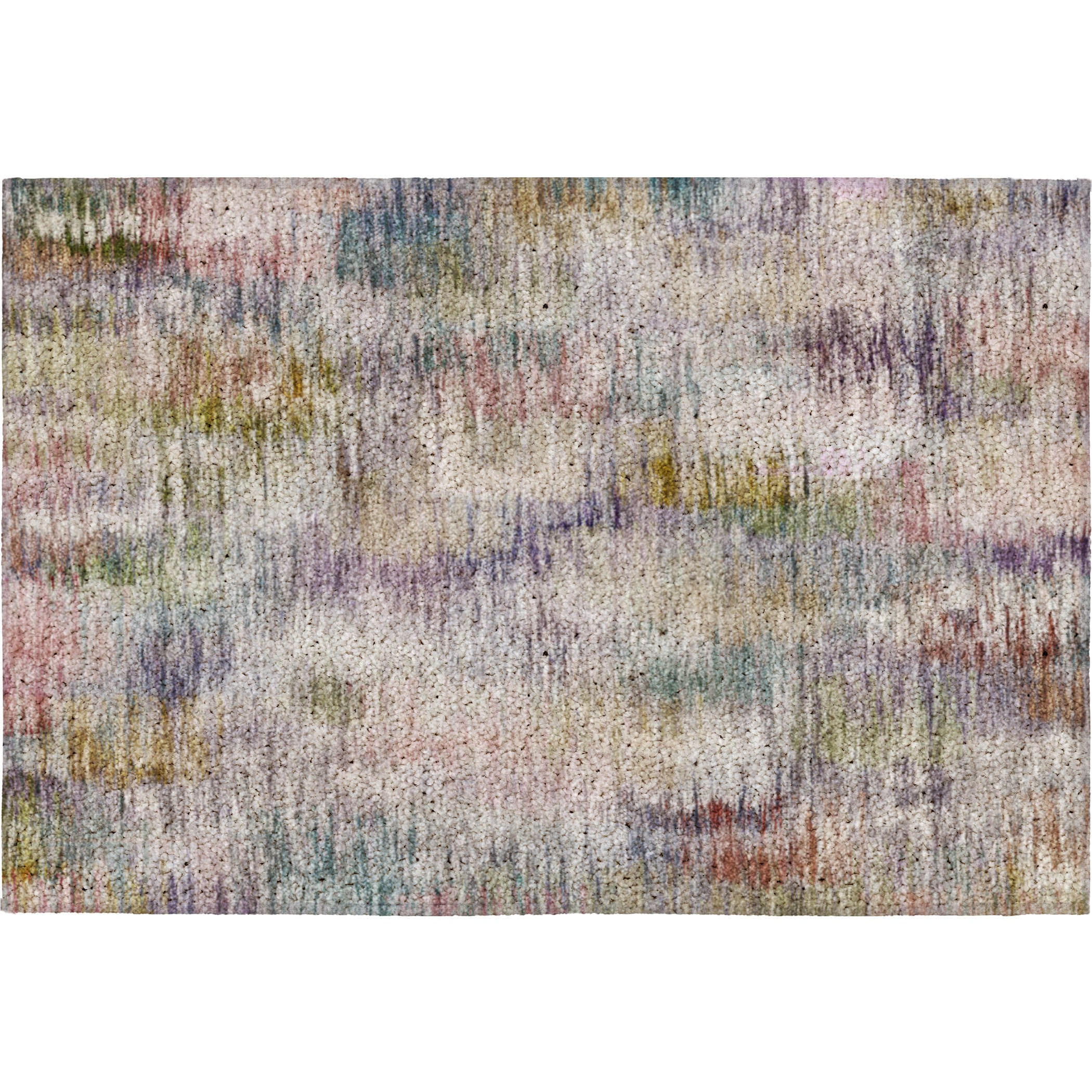 Luxury Washable Indoor/Outdoor Transitional KC1 Plum Purple Rug 1'8" x 2'6" #shape_Rectangle