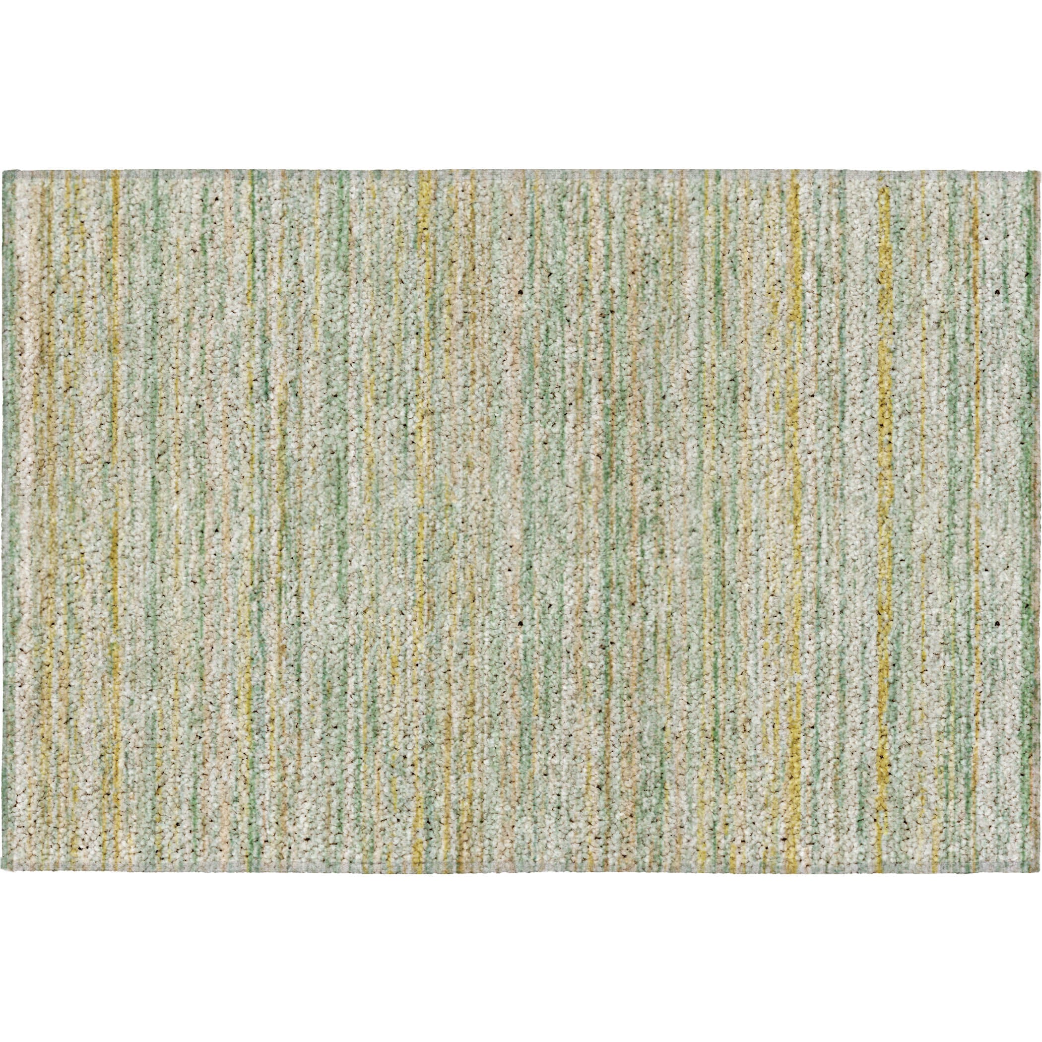 Luxury Washable Indoor/Outdoor Transitional KC3 Mint Green Rug 1'8" x 2'6" #shape_Rectangle