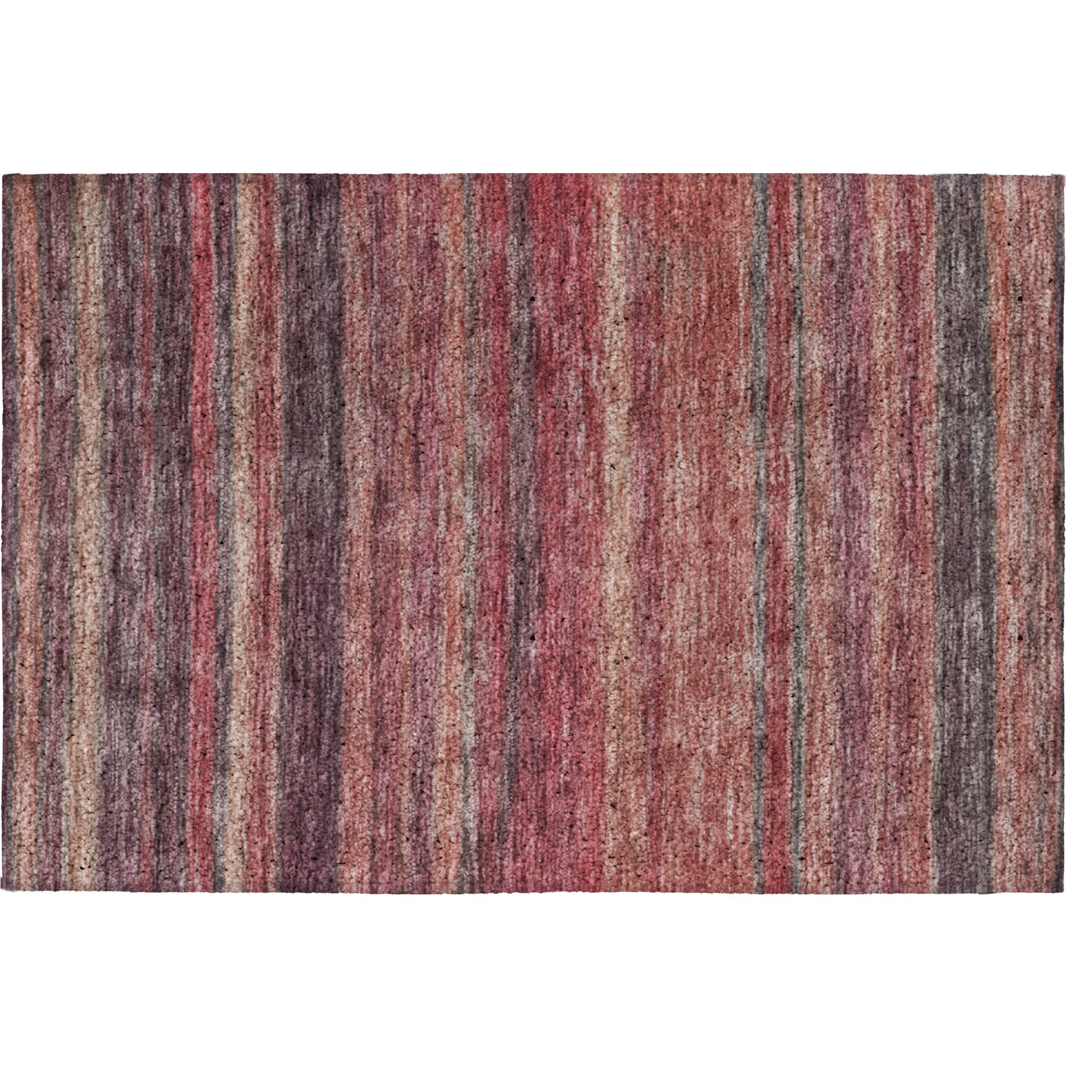 Luxury Washable Indoor/Outdoor Transitional KC5 Merlot Red Rug 1'8" x 2'6" #shape_Rectangle