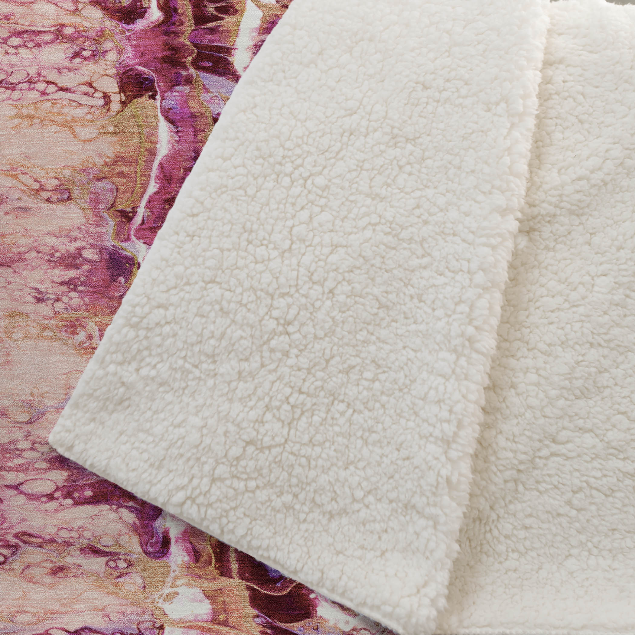 Luxury Machine Washable Contemporary KK16 Flamingo Pink Rug 1'8" x 2'6" #shape_Rectangle