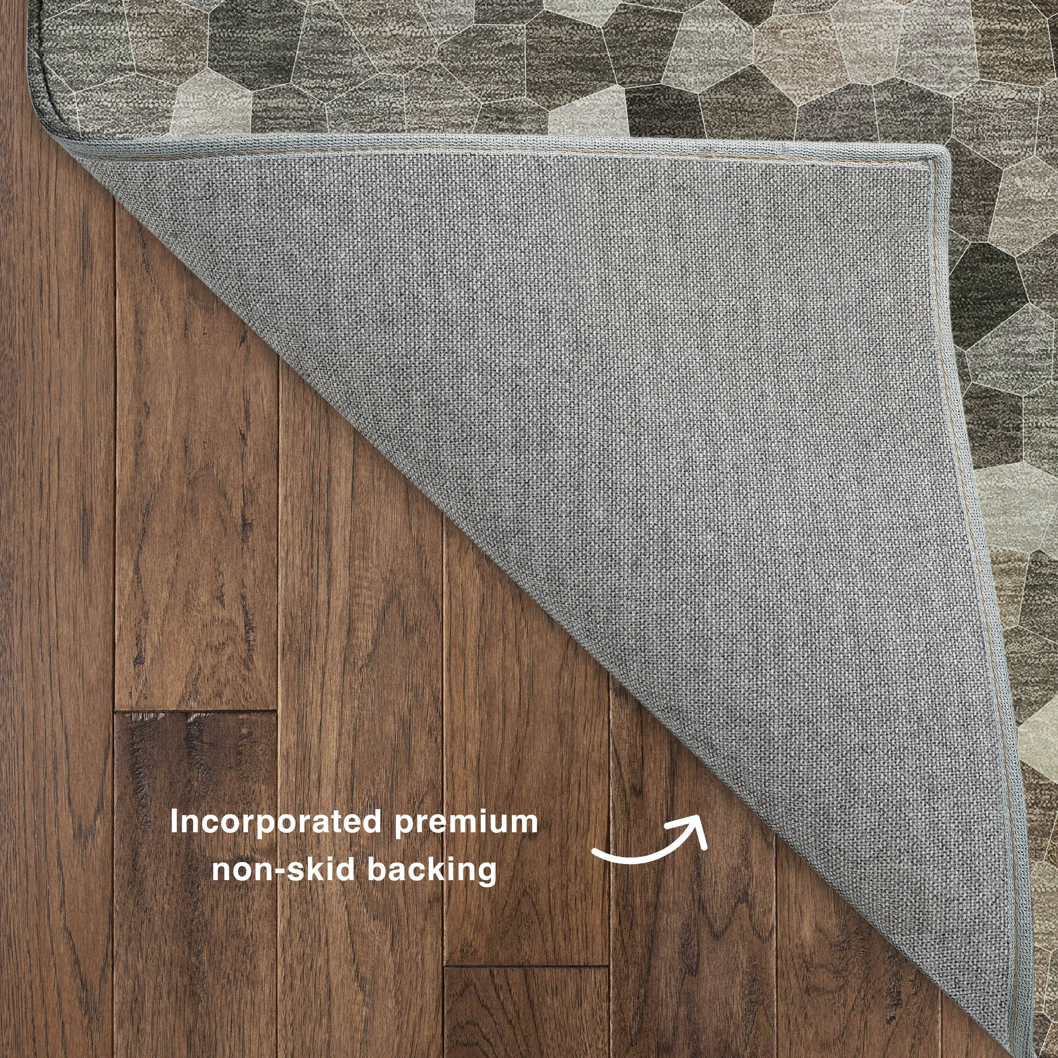 Luxury Washable Indoor/Outdoor Transitional KL1 Pewter Gray Rug 1'8" x 2'6" #shape_Rectangle