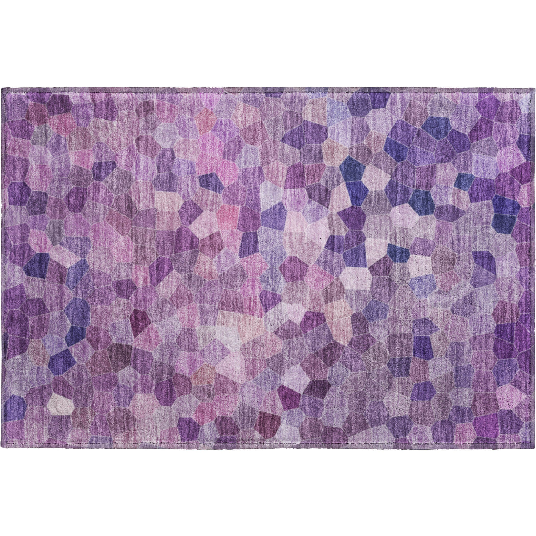 Luxury Washable Indoor/Outdoor Transitional KL1 Plum Purple Rug 1'8" x 2'6" #shape_Rectangle