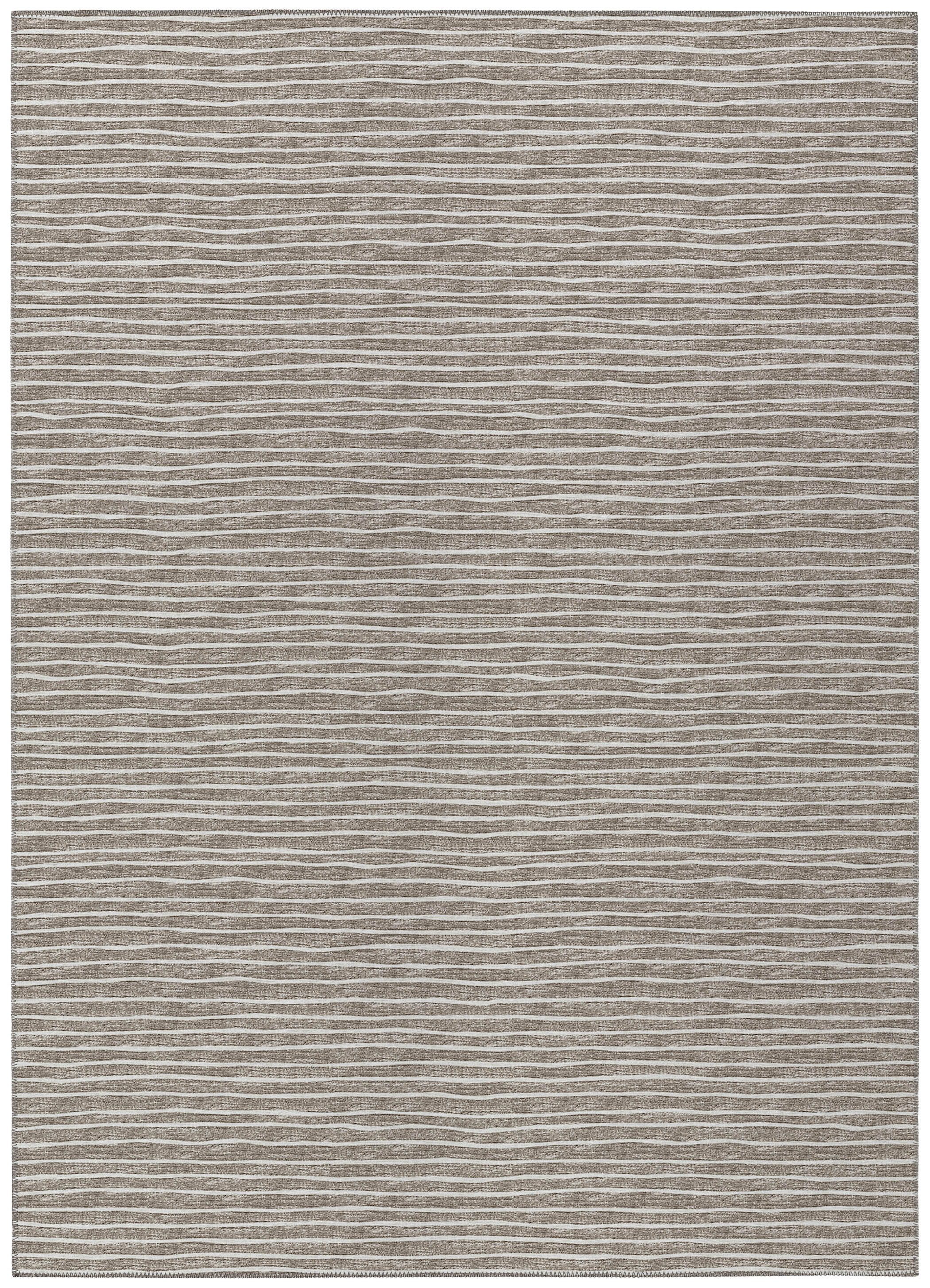 Luxury Machine Washable Indoor/Outdoor Transitional LA1 Taupe Brown Rug 3' x 5' #shape_Rectangle