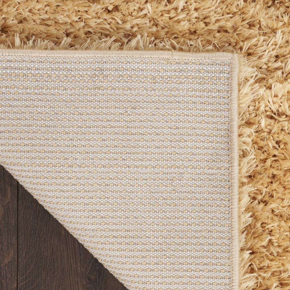 Lush Shag LSS01 Gold Rugs #color_gold