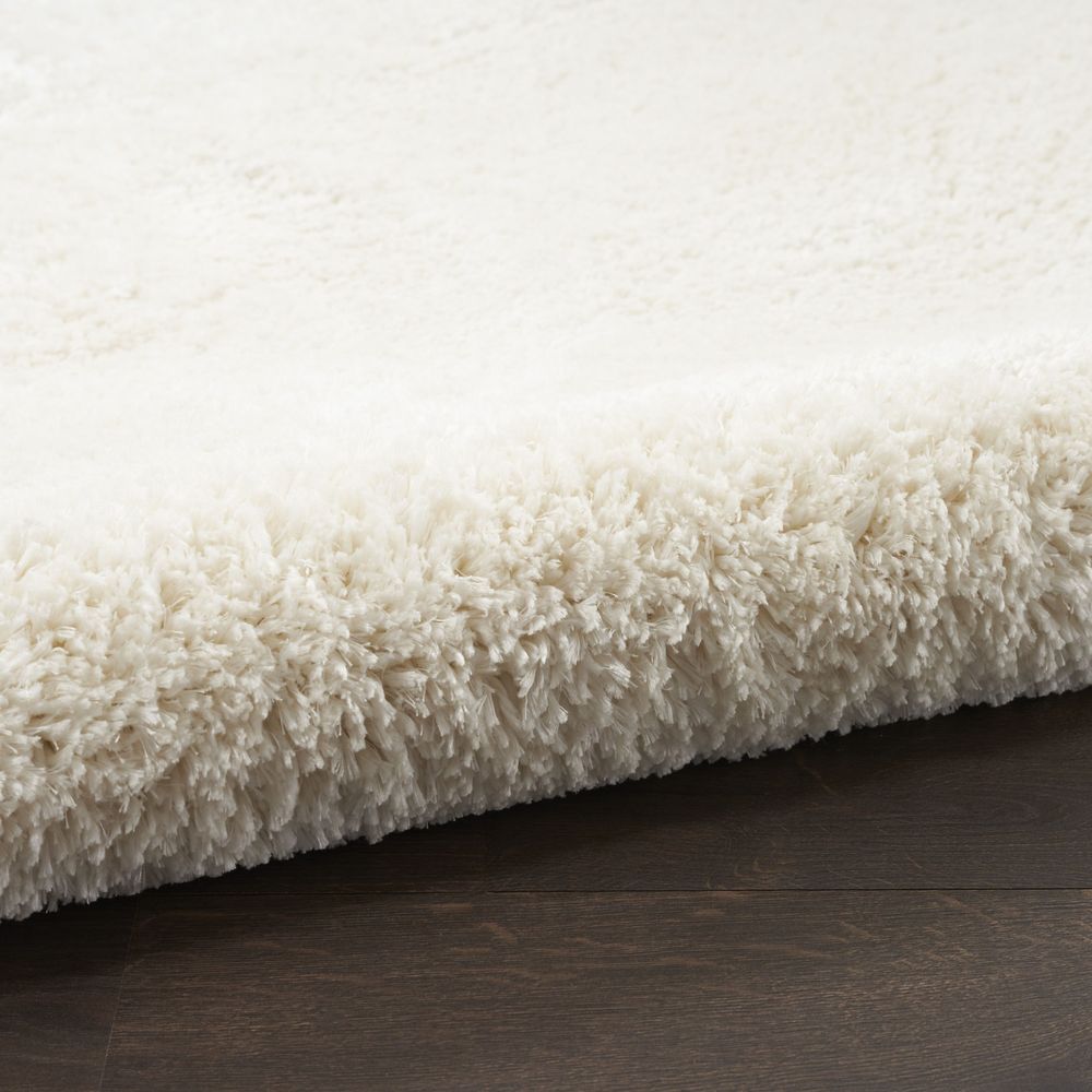 Luxurious Shag LXR05 Ivory Rugs #color_ivory