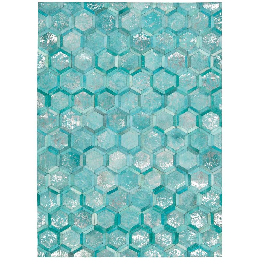 City Chic MA100 Turquoise Rugs #color_turquoise