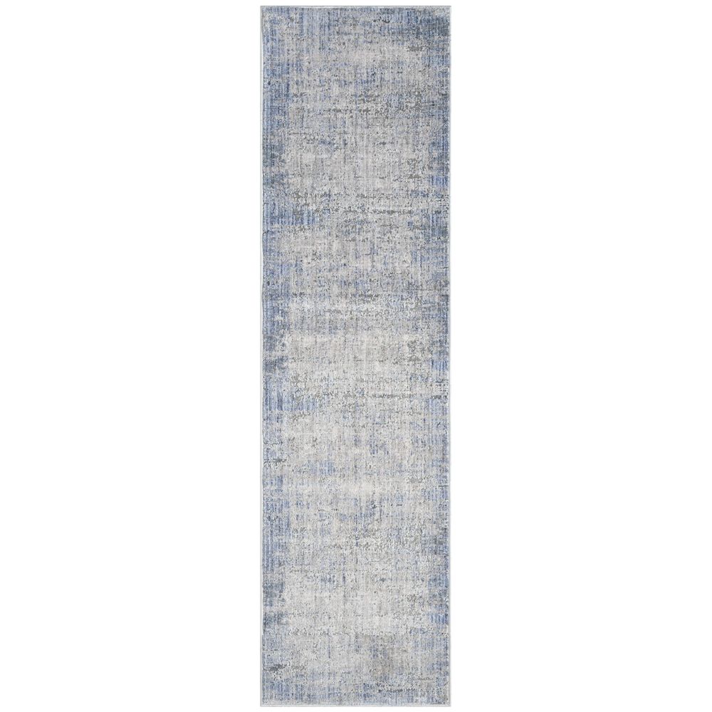 Modern Abstract MAB02 Blue Grey Rug #color_blue grey