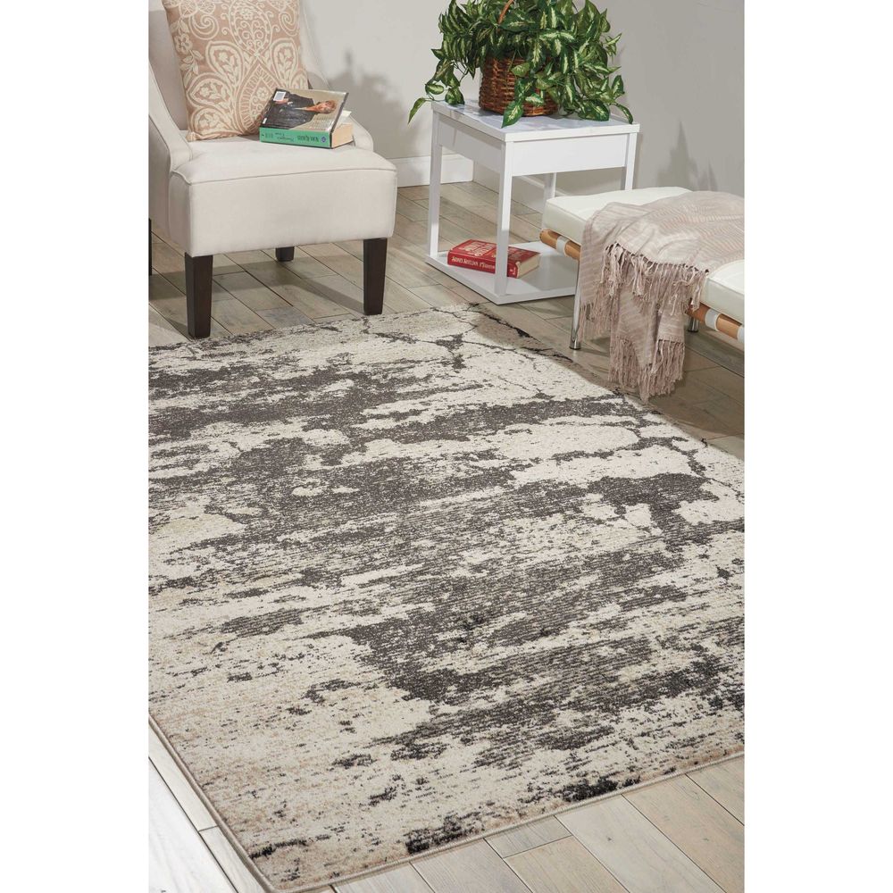 Maxell MAE07 Ivory/Grey Rugs #color_ivory/grey