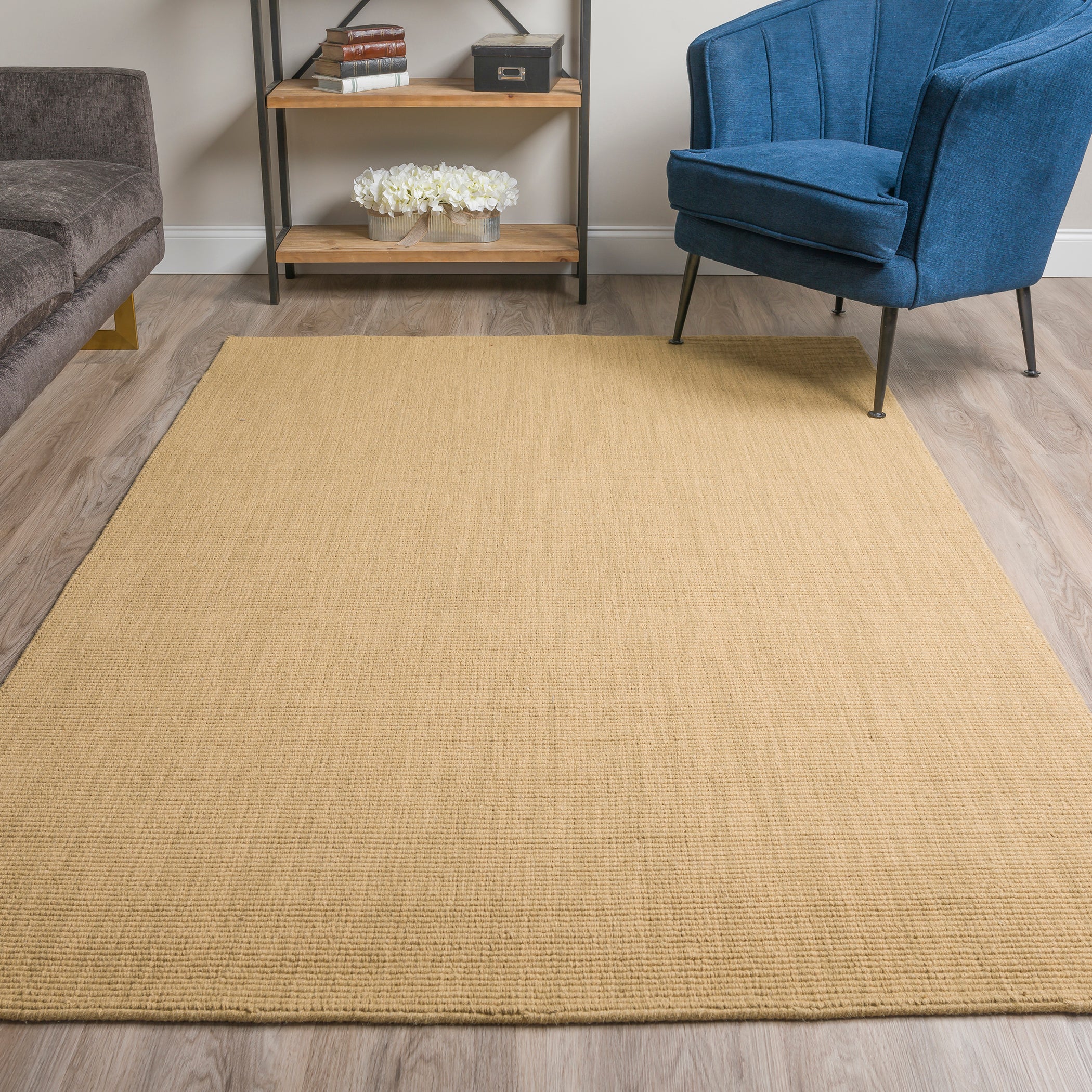 Transitional MC100 Gold 8 x 10 Wool Rug 8' x 10' #shape_Rectangle