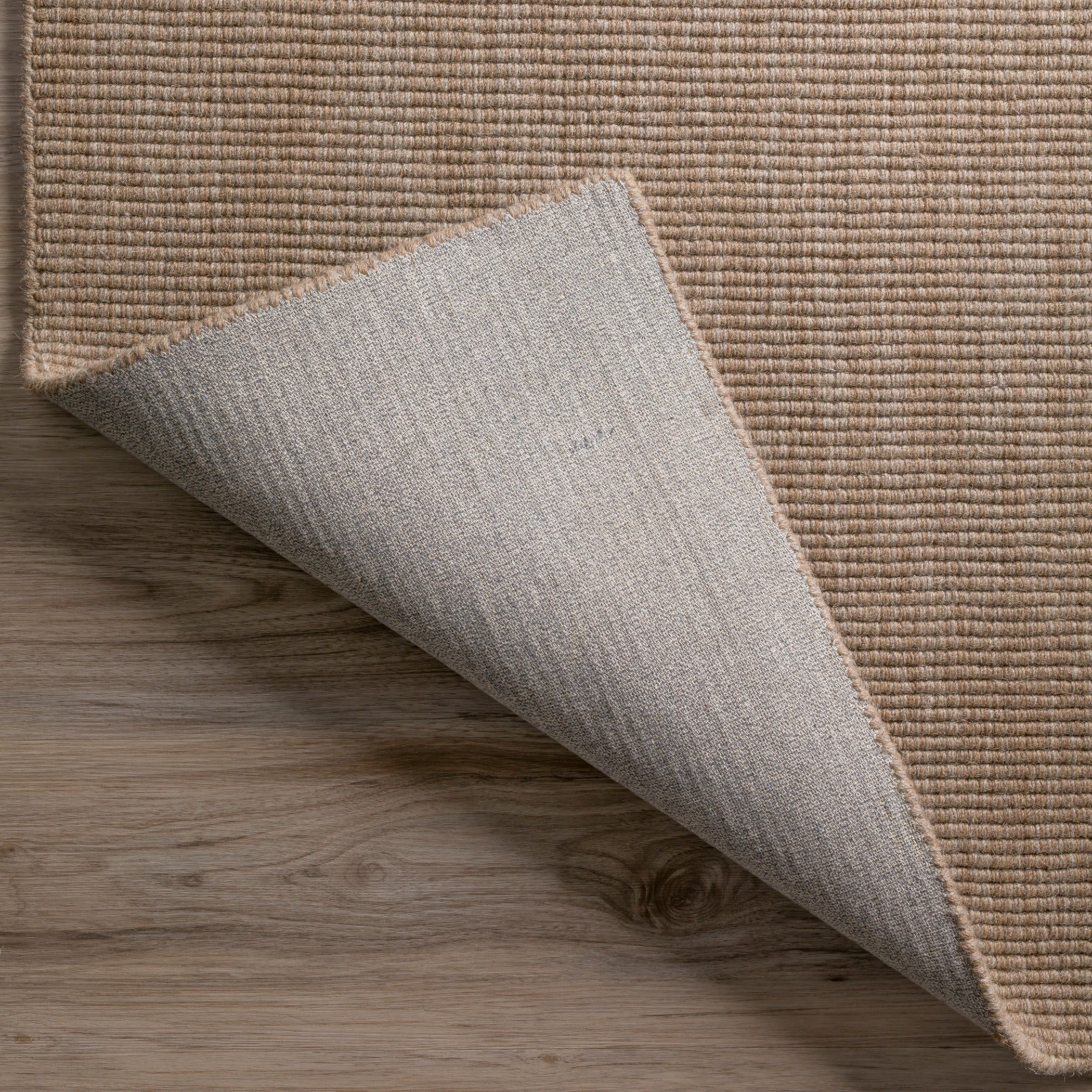 Transitional MC100 Mocha Brown Wool Rug 2' x 3' #shape_Rectangle