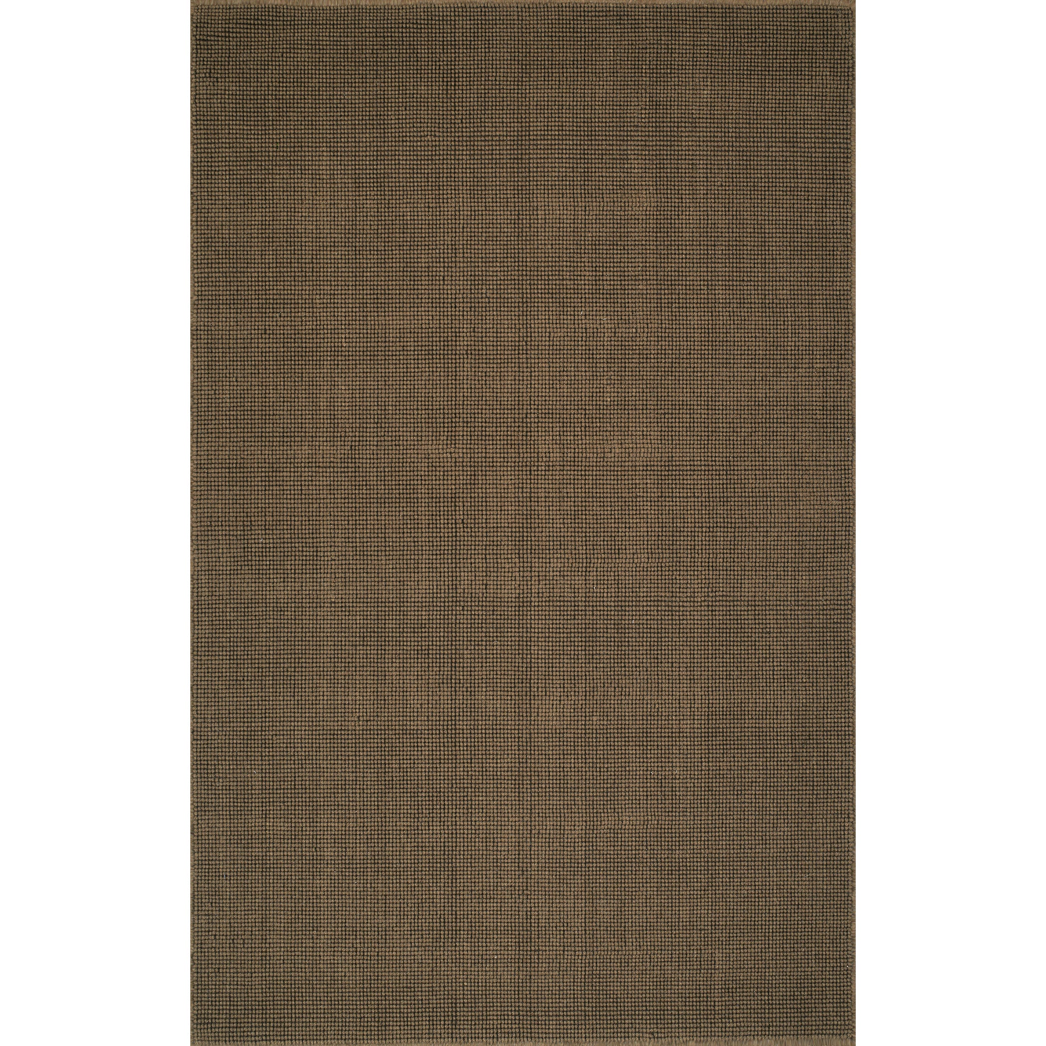 Transitional MC300 Fudge Brown Wool Rug 2' x 3' #shape_Rectangle