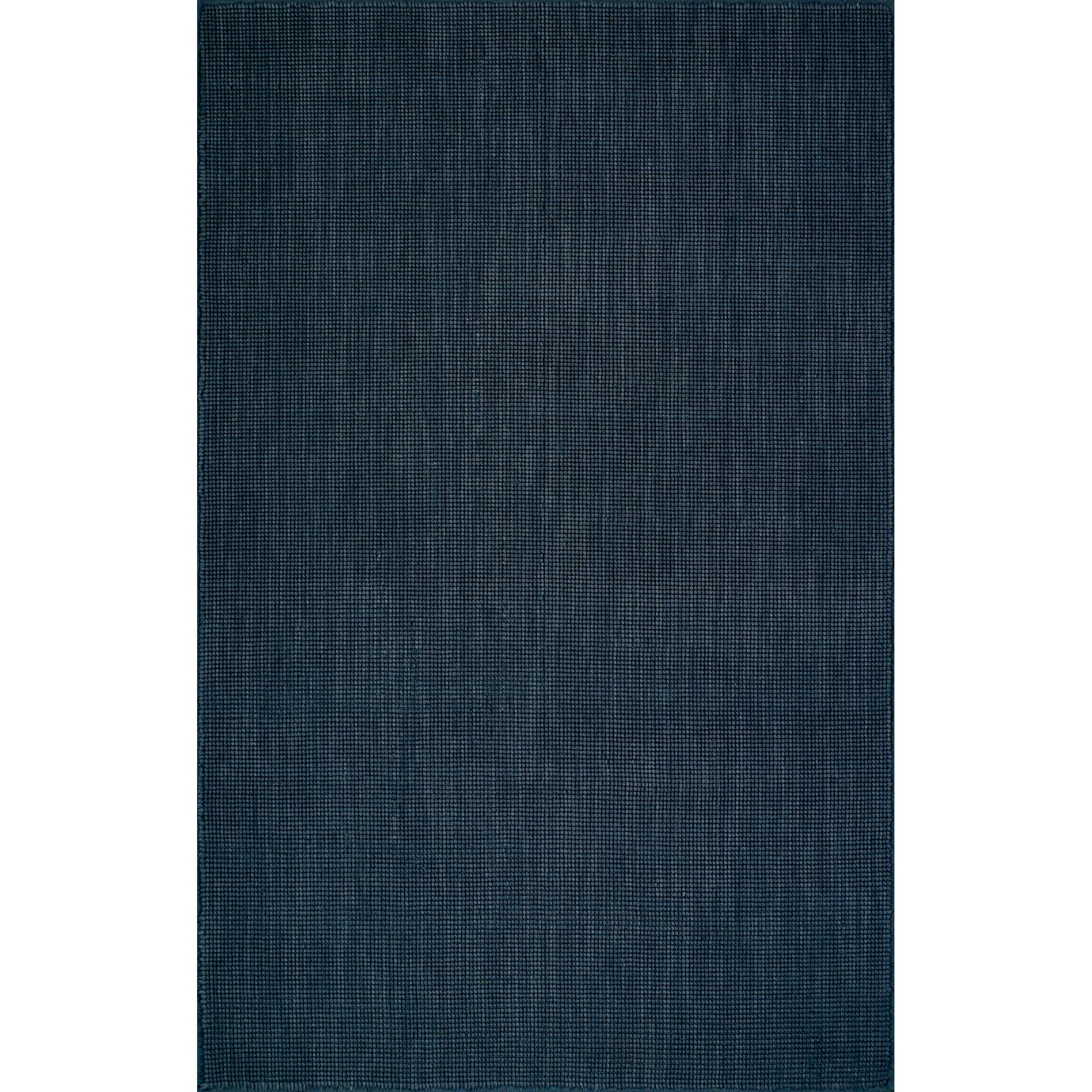 Transitional MC300 Navy Blue Wool Rug 2' x 3' #shape_Rectangle