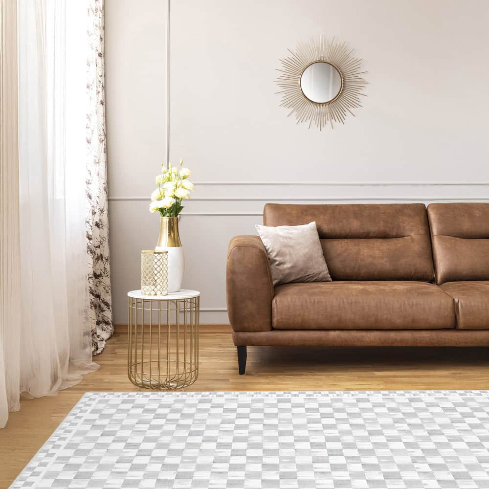 Crest Machine Washable Area Rug Flashrug