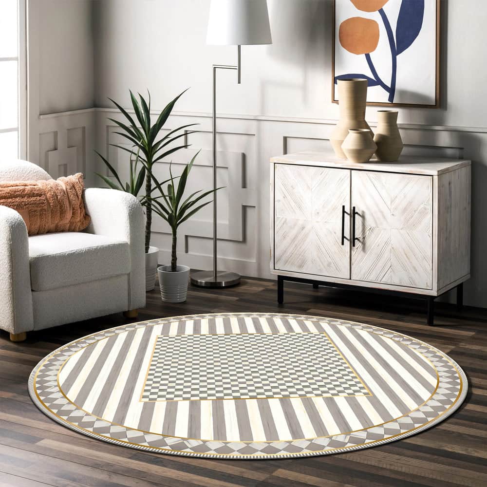 Glint Machine Washable Area Rug Flashrug
