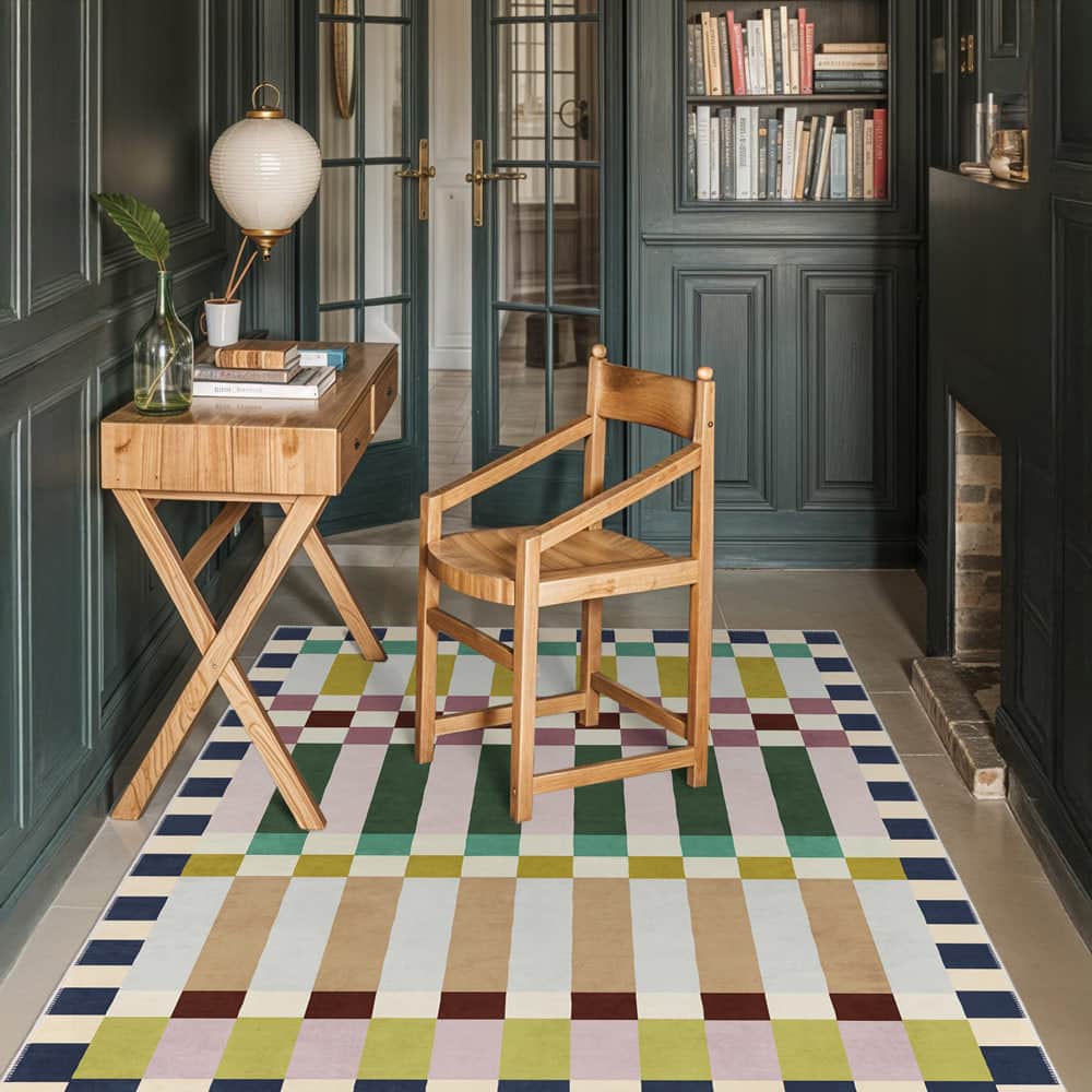 Gleam Machine Washable Area Rug