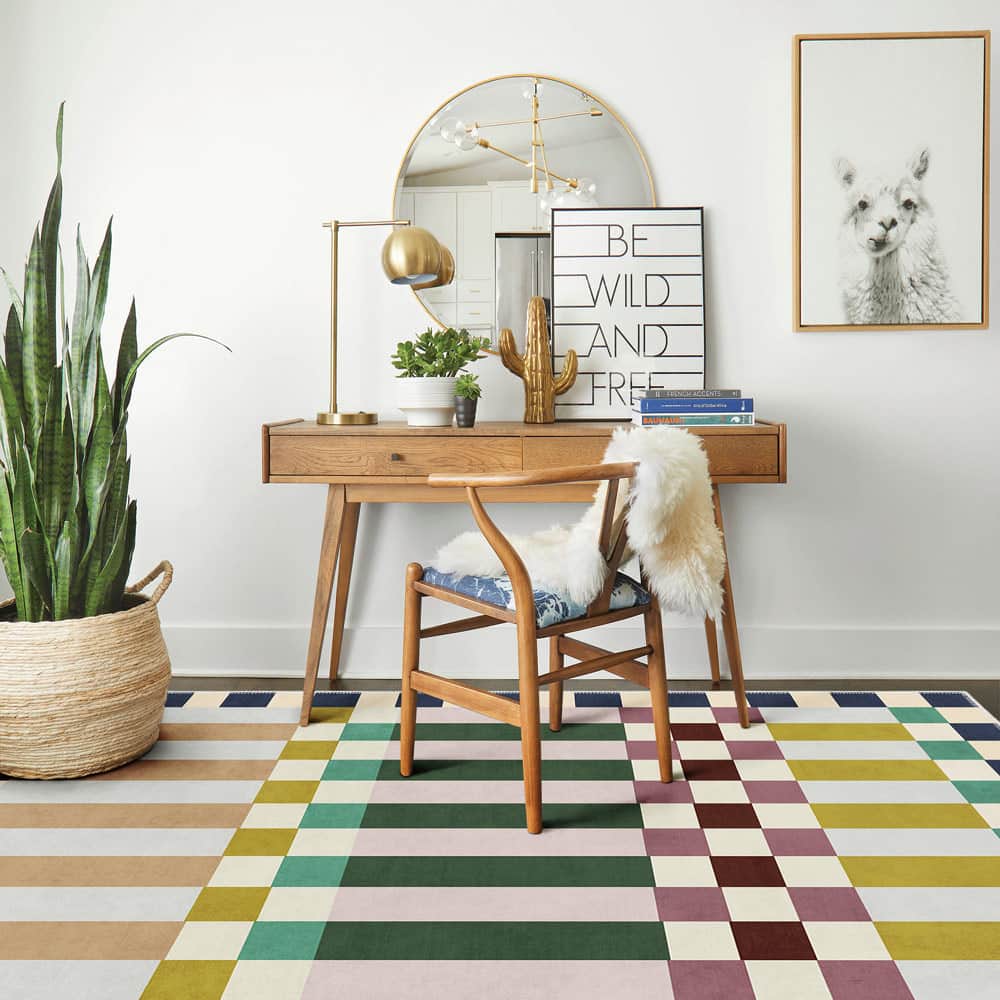 Gleam Machine Washable Area Rug