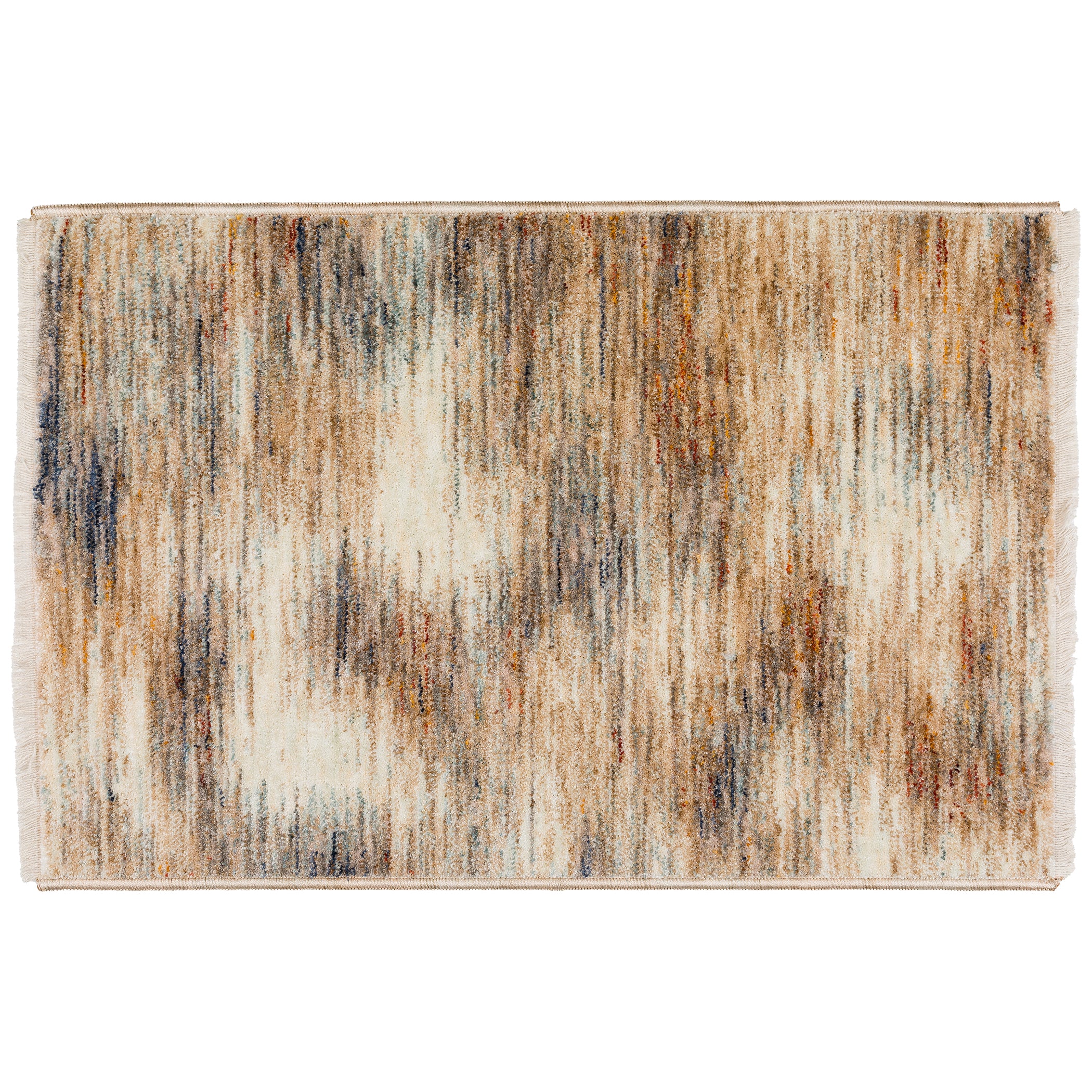 Transitional NA4 Beige Brown Rug 1'8" x 2'6" #shape_Rectangle