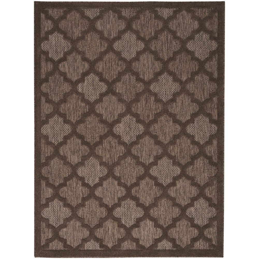 Easy Care NES01 Brown Rug #color_brown