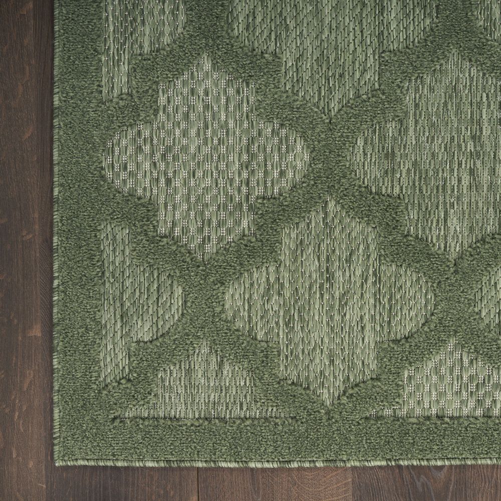 Easy Care NES01 Green Rug #color_green
