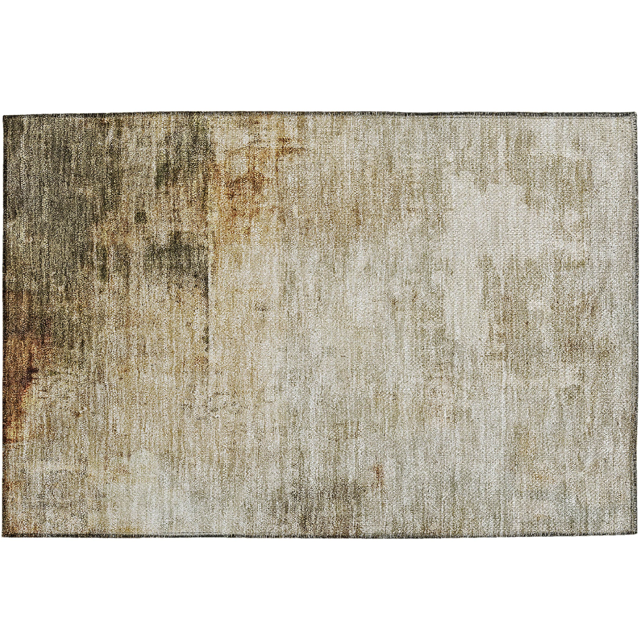 Indoor/Outdoor Contemporary NV1 Linen Ivory Rug 1'8" x 2'6" #shape_Rectangle