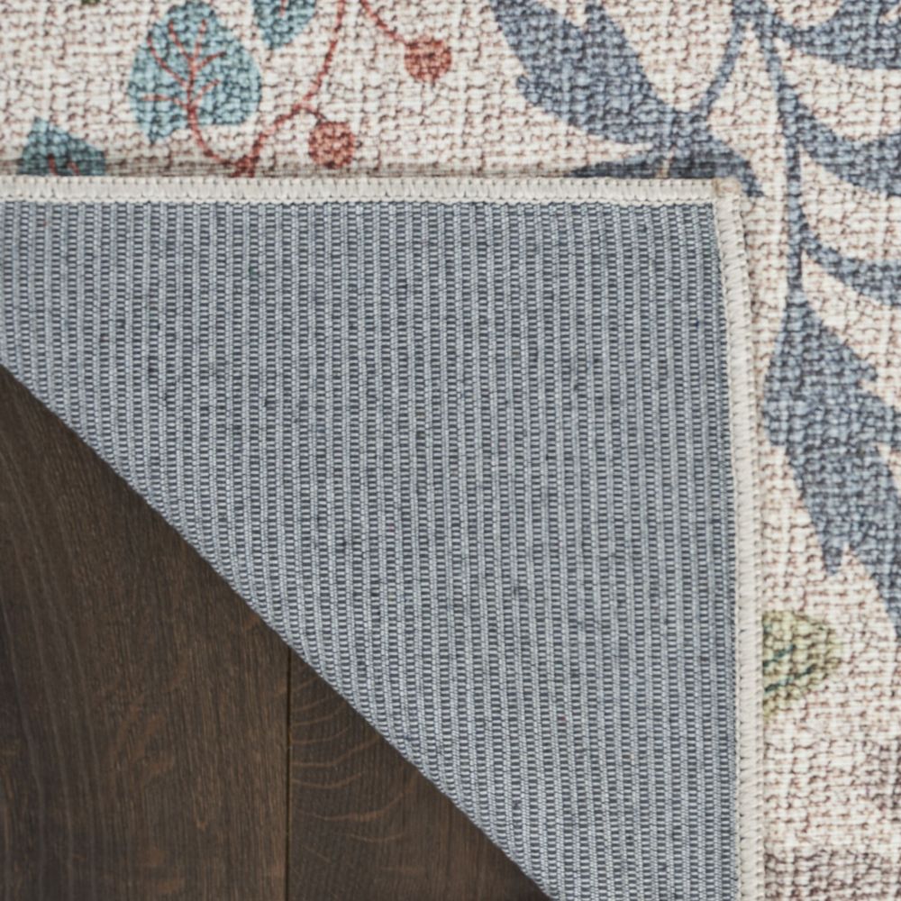Nourison Washables NWB06 Cream Multicolor Rug #color_cream multicolor
