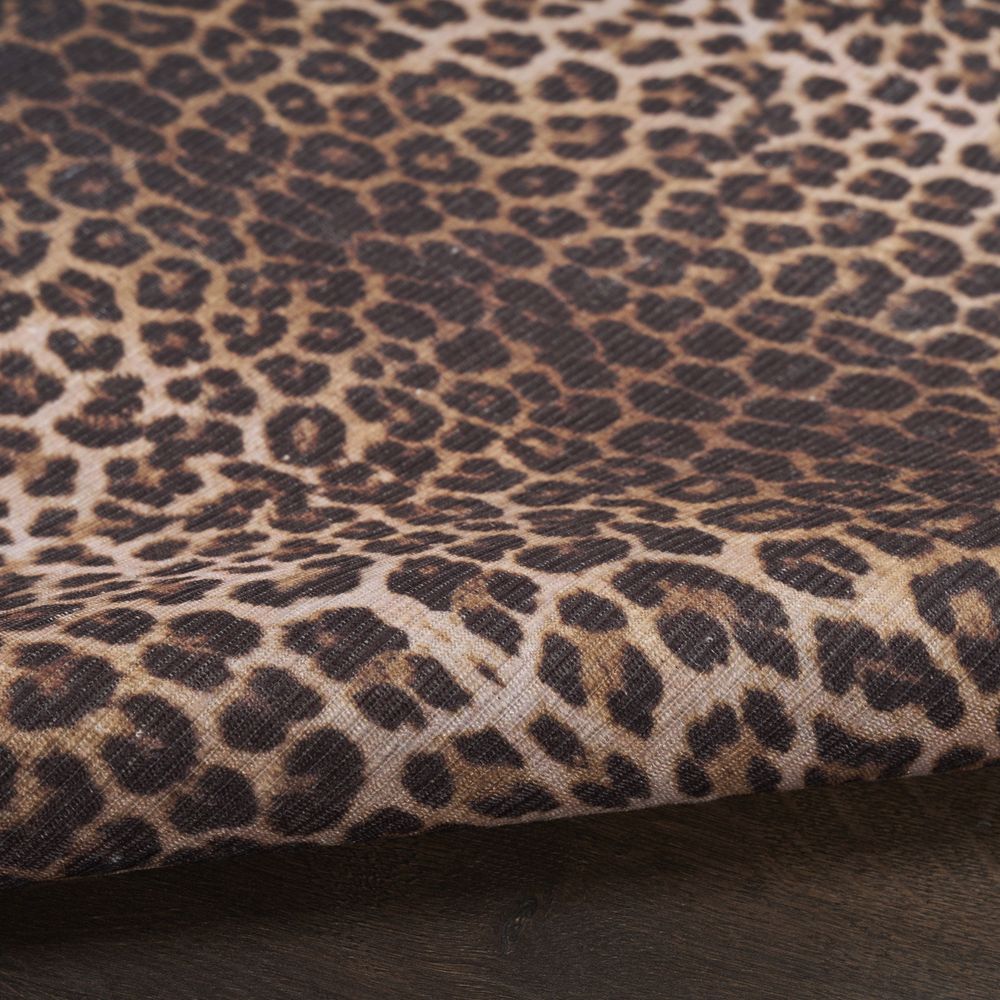 Nourison Washables NWB11 Leopard Rug #color_leopard