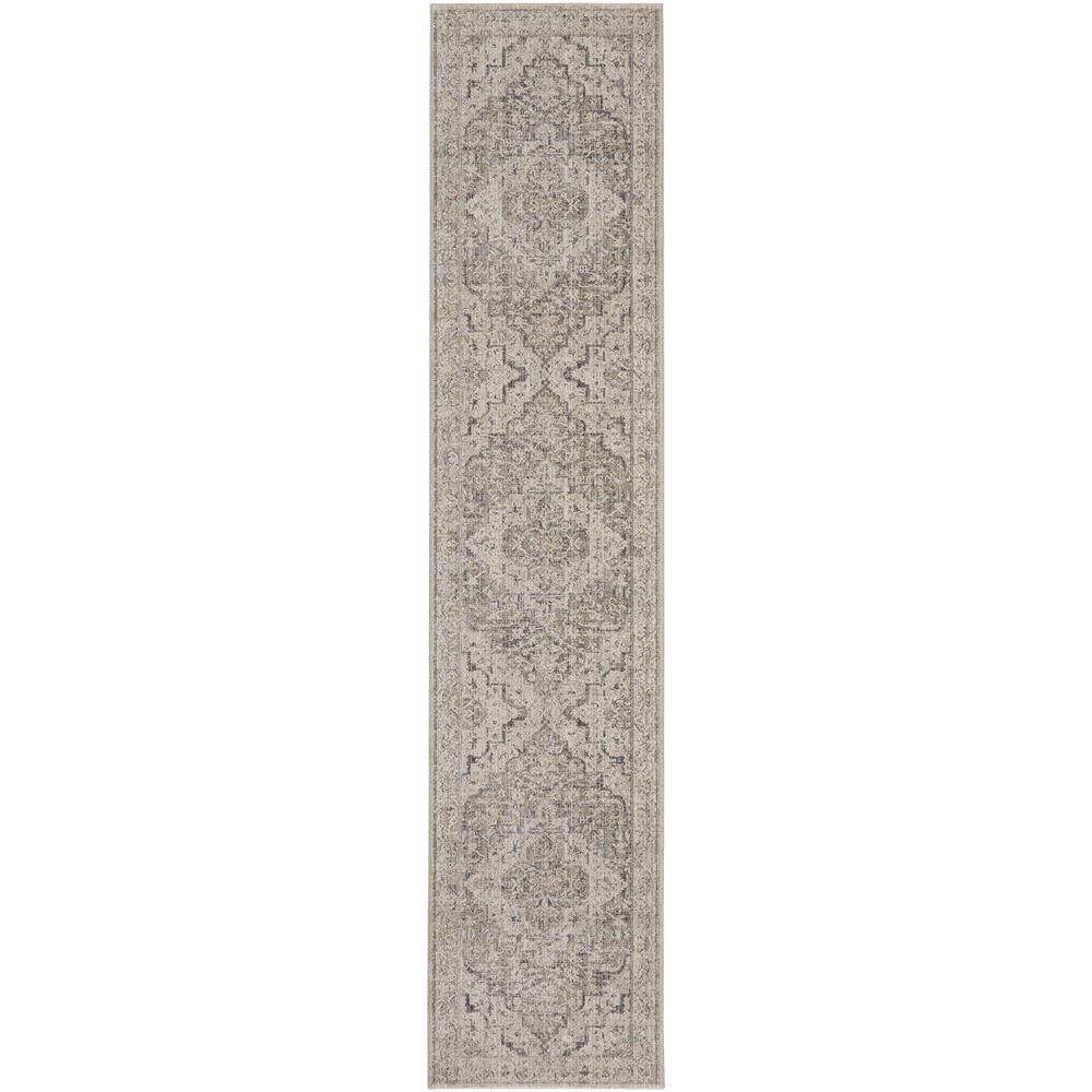 Nyle NYE04 Ivory Taupe Rugs #color_ivory taupe