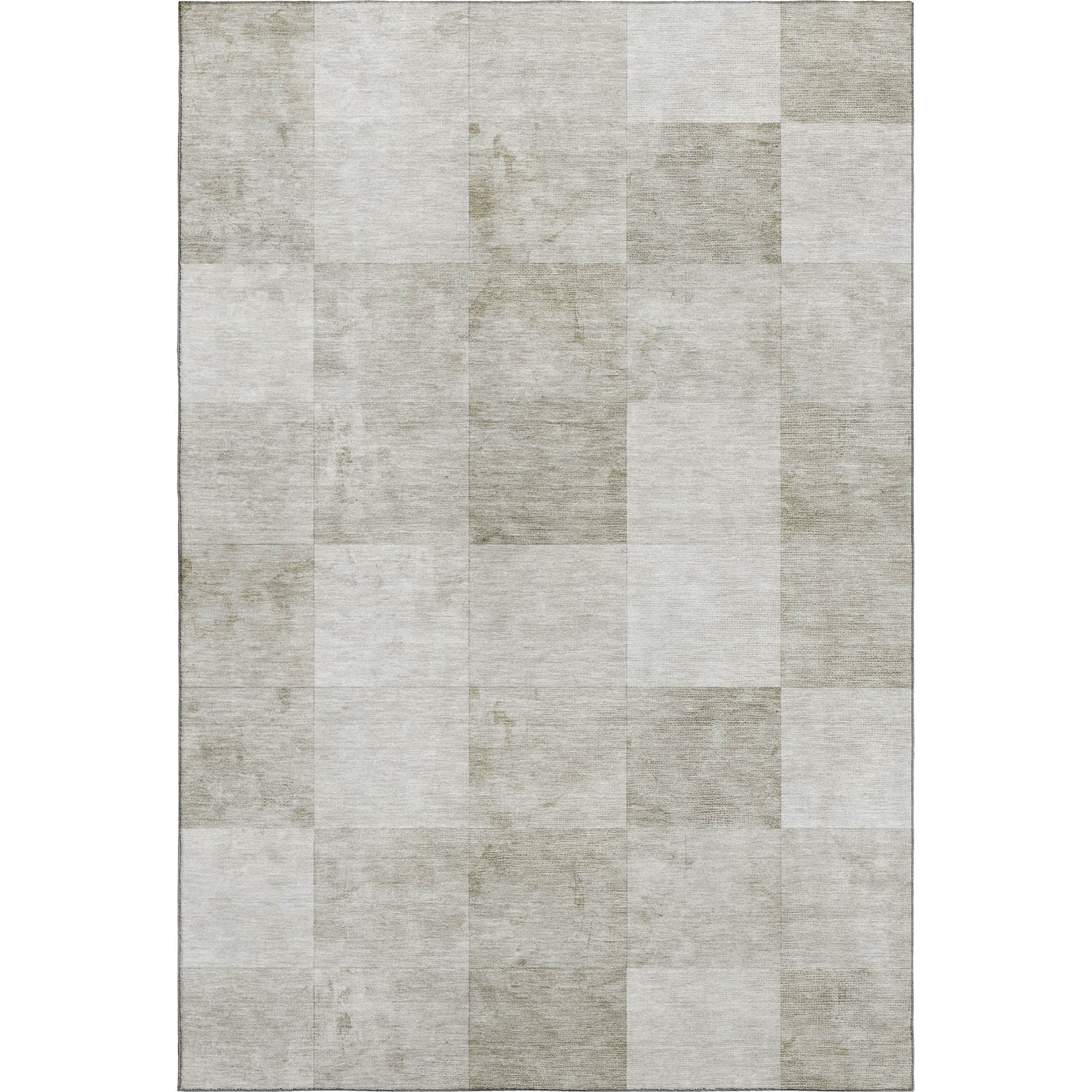Luxury Machine Washable Indoor/Outdoor Transitional PA10 Beige Brown Rug 2'6" x 3'10" #shape_Rectangle