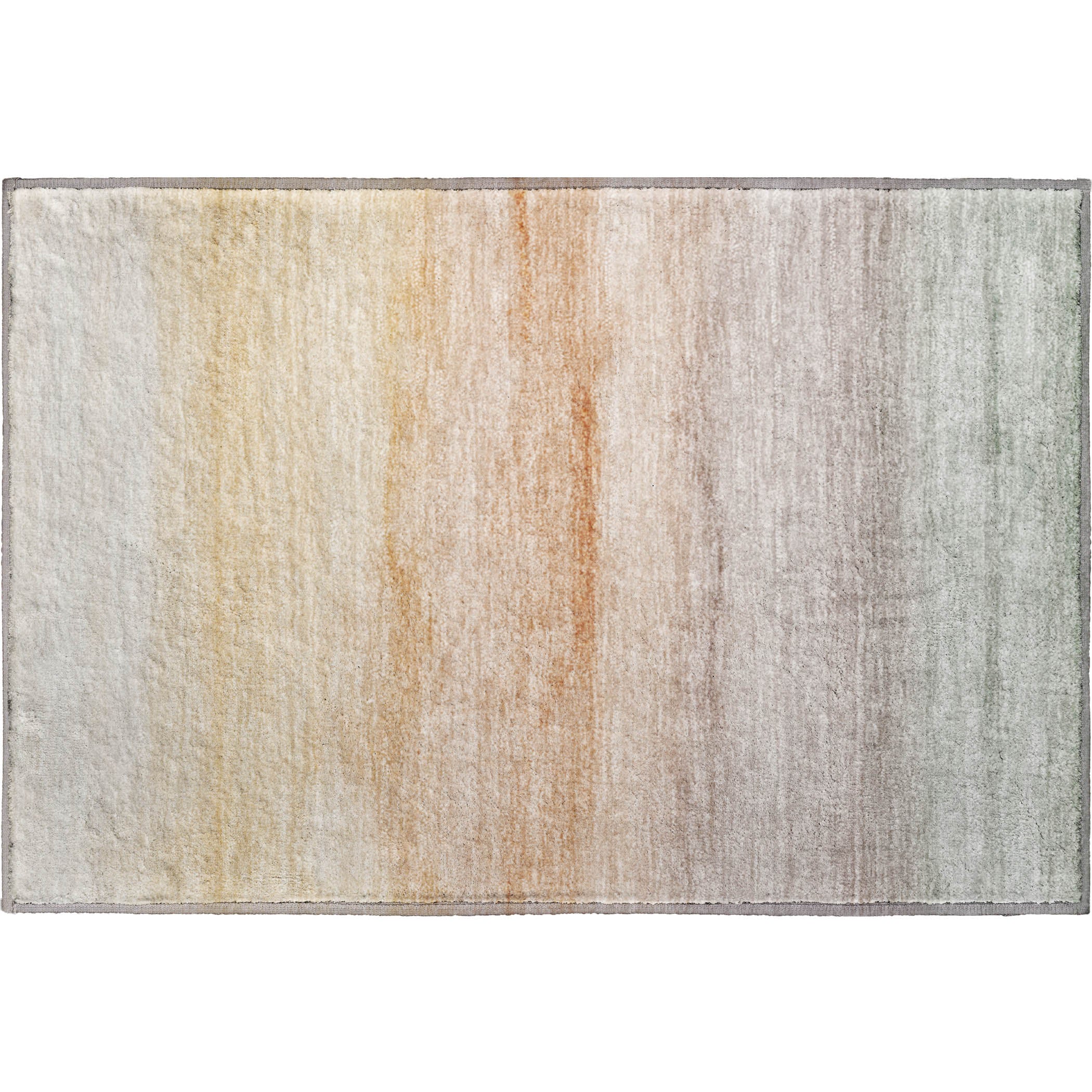 Luxury Machine Washable Indoor/Outdoor Transitional PA8 Coral Orange Rug 1'8" x 2'6" #shape_Rectangle