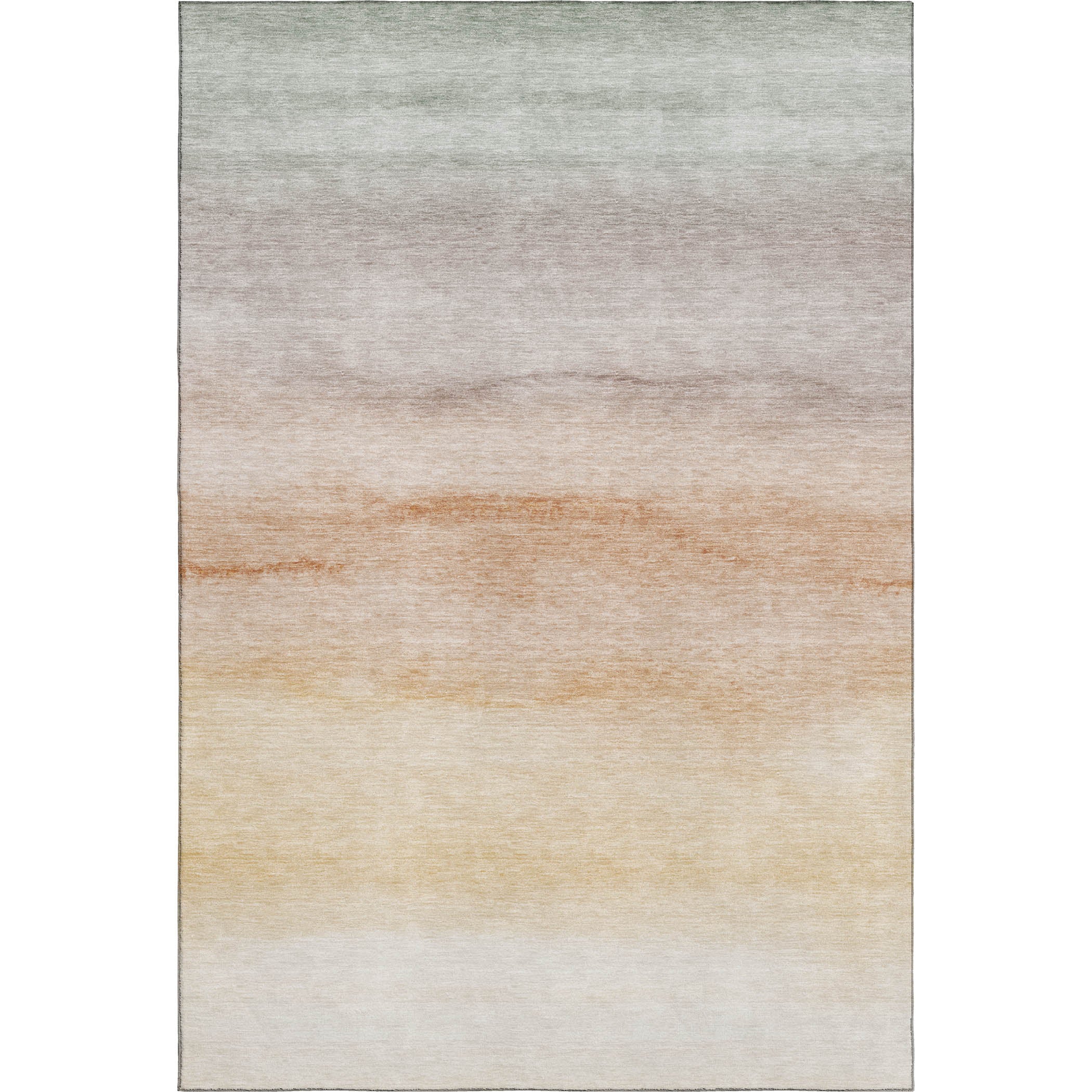 Luxury Machine Washable Indoor/Outdoor Transitional PA8 Coral Orange Rug 2'6" x 3'10" #shape_Rectangle