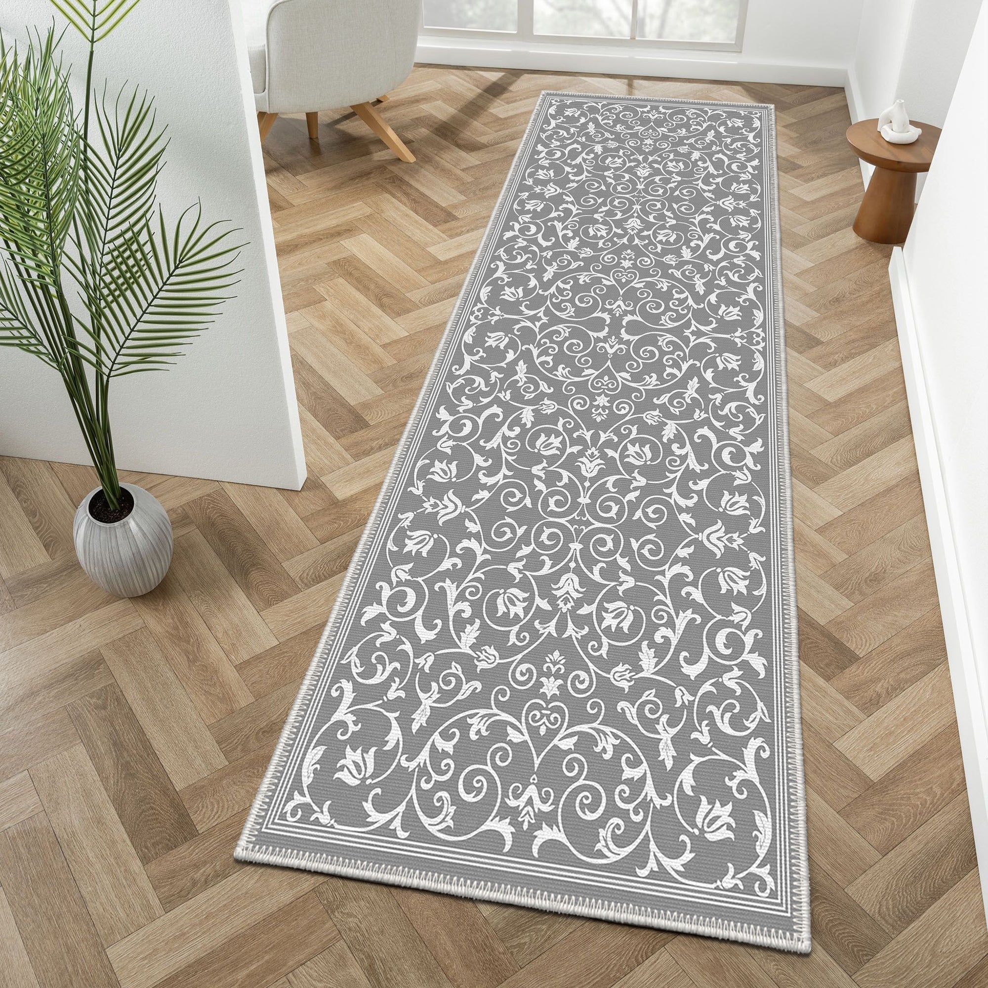 Leeds Machine Washable Area Rug