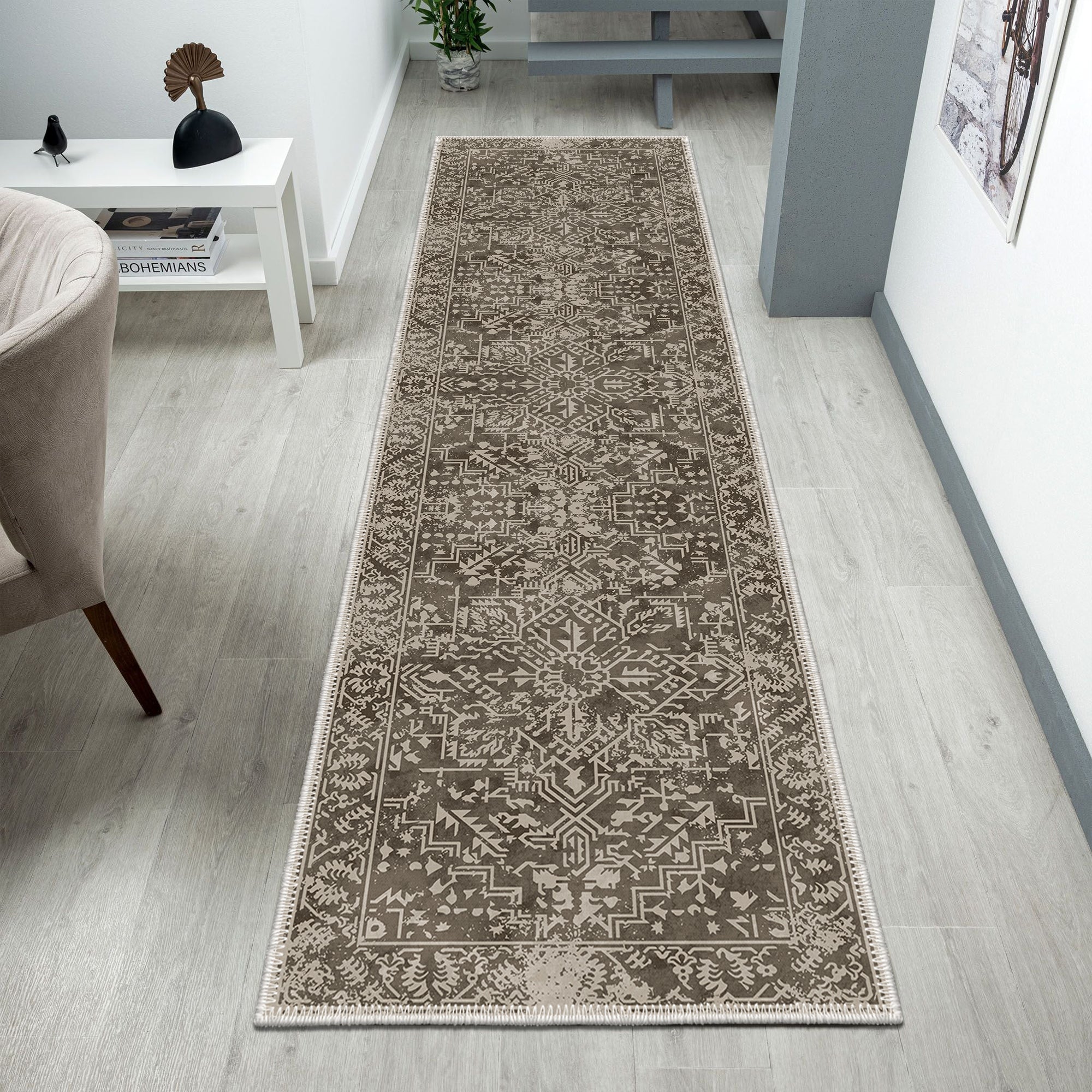 Leicester Machine Washable Area Rug