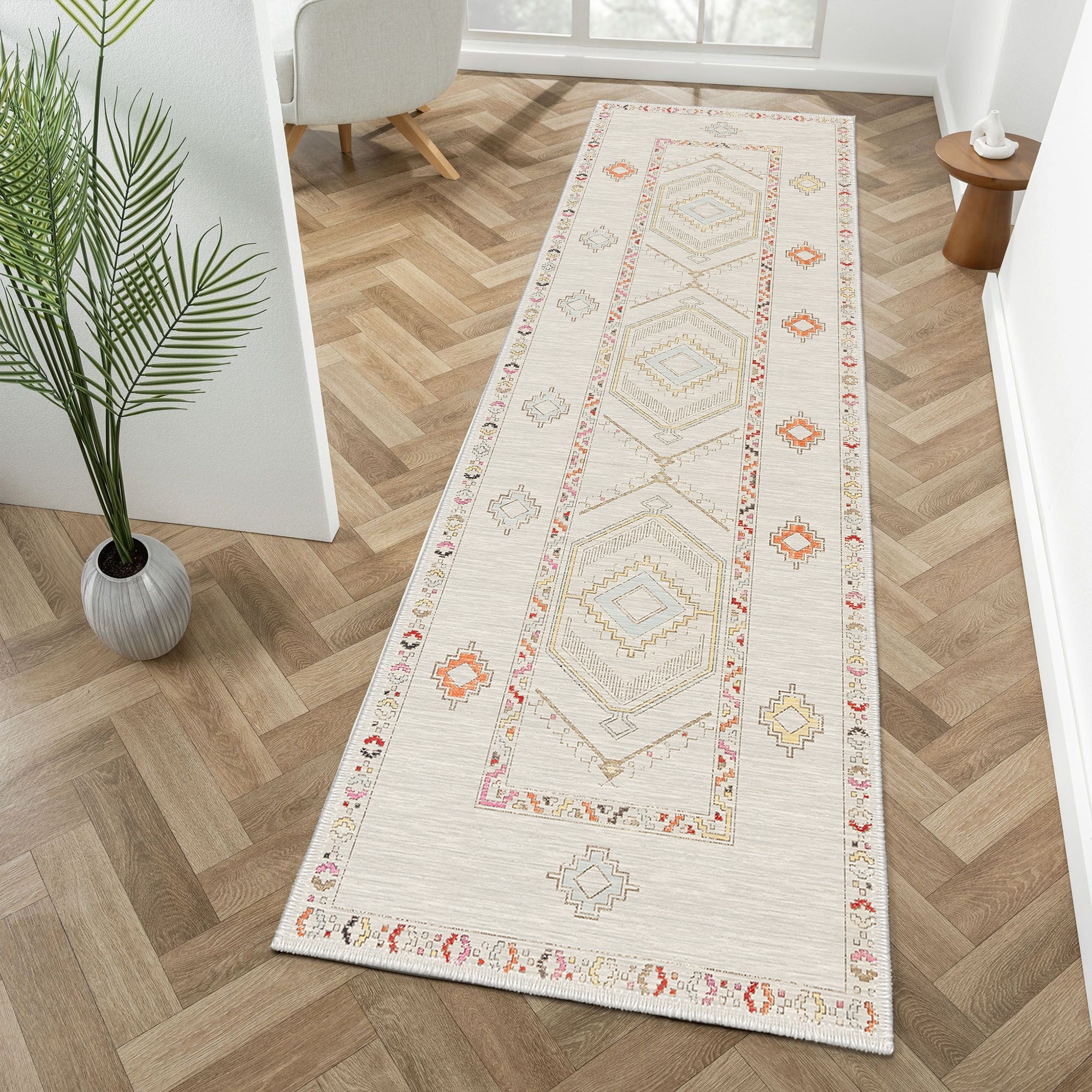 Lincoln Machine Washable Area Rug