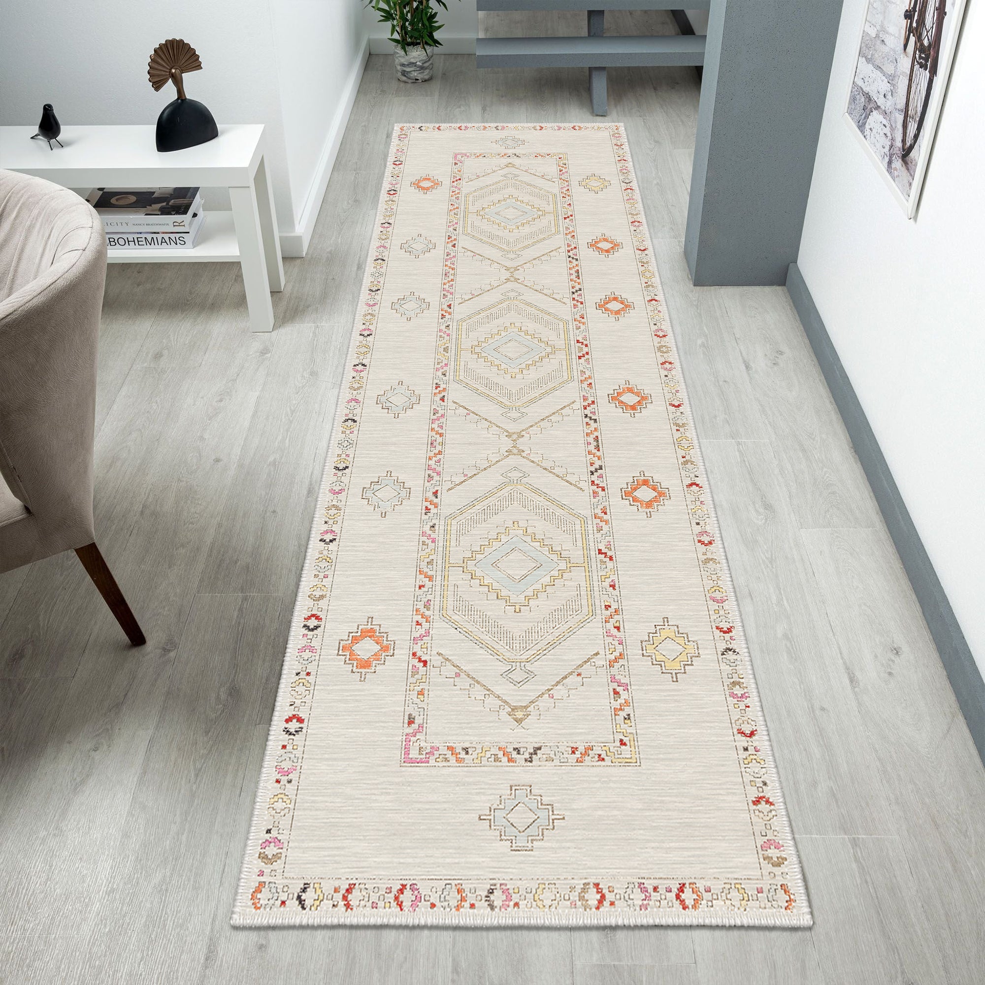 Lincoln Machine Washable Area Rug