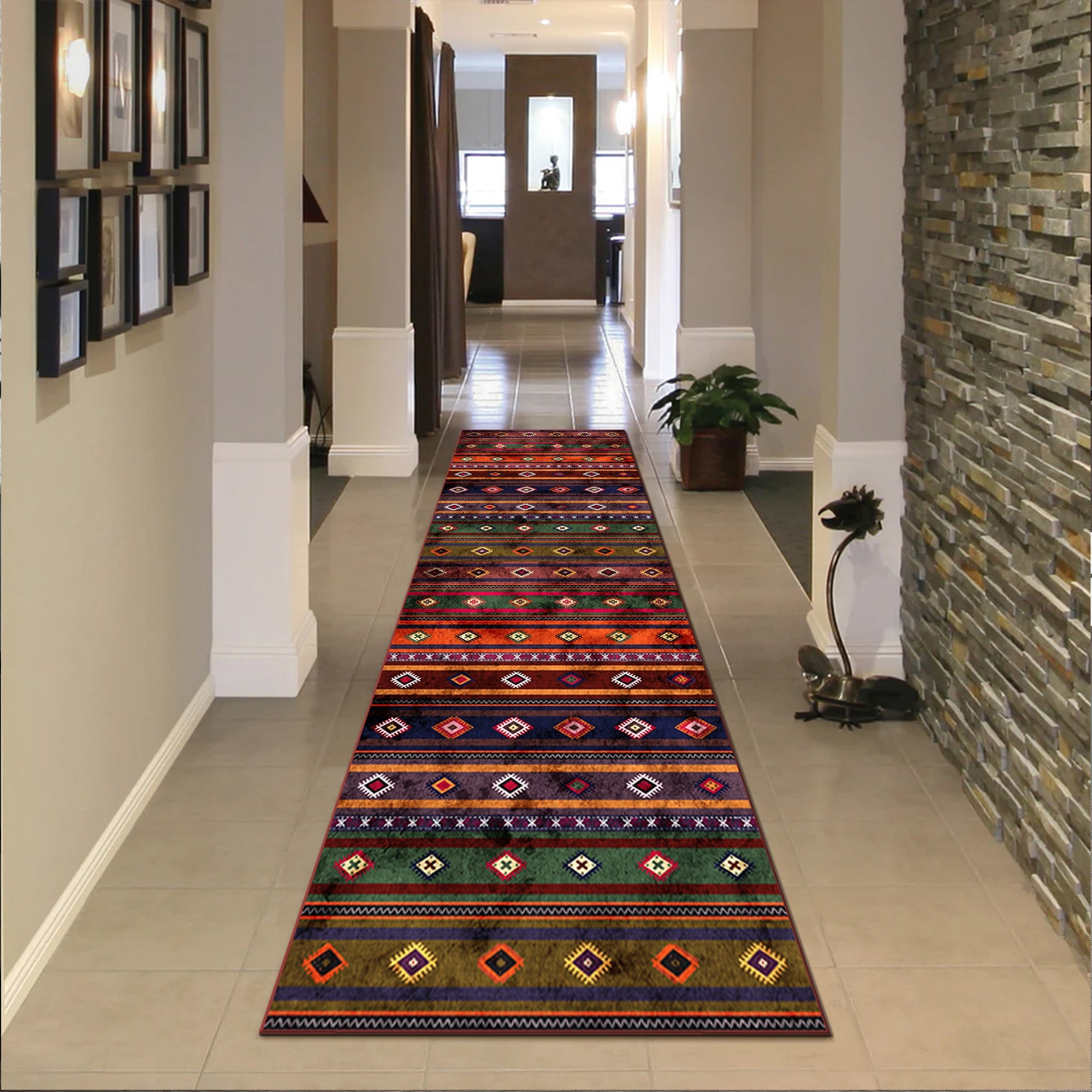 Lyon Machine Washable Area Rug