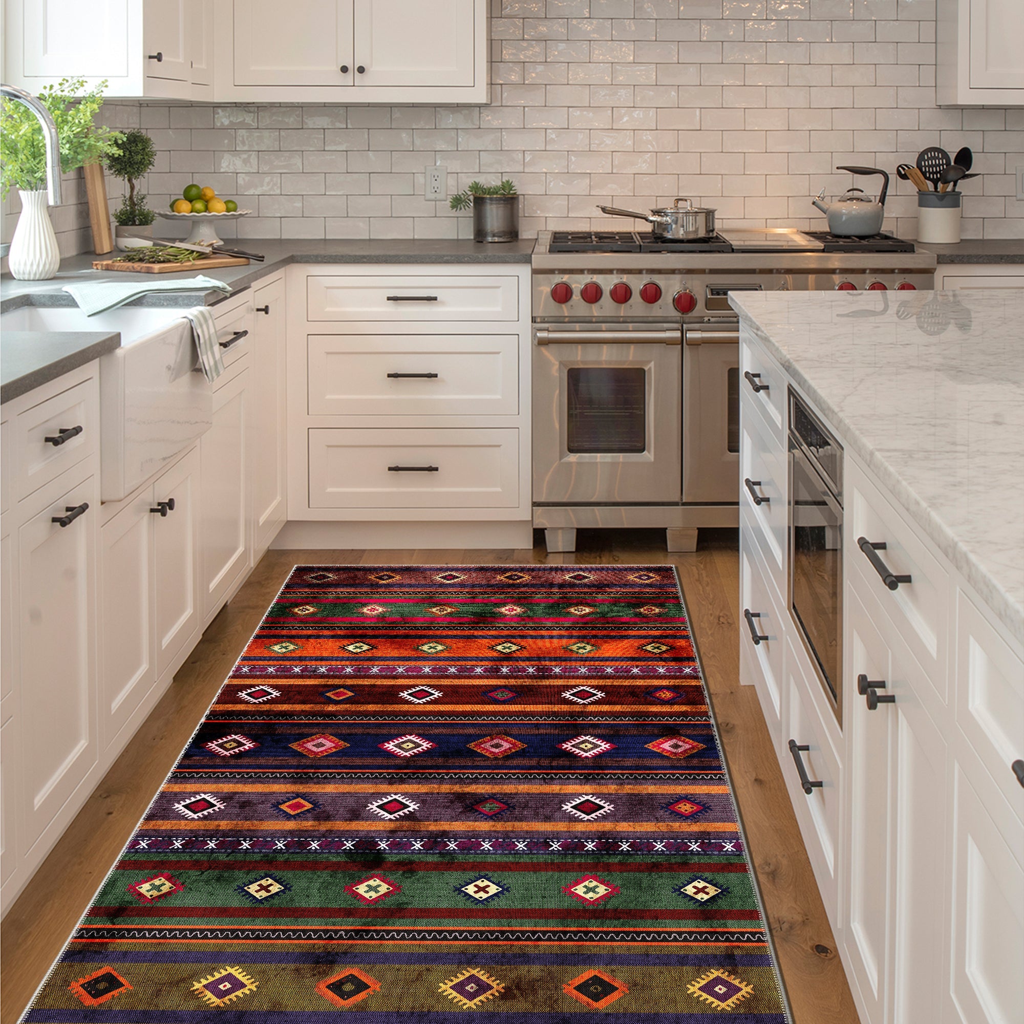 Lyon Machine Washable Area Rug
