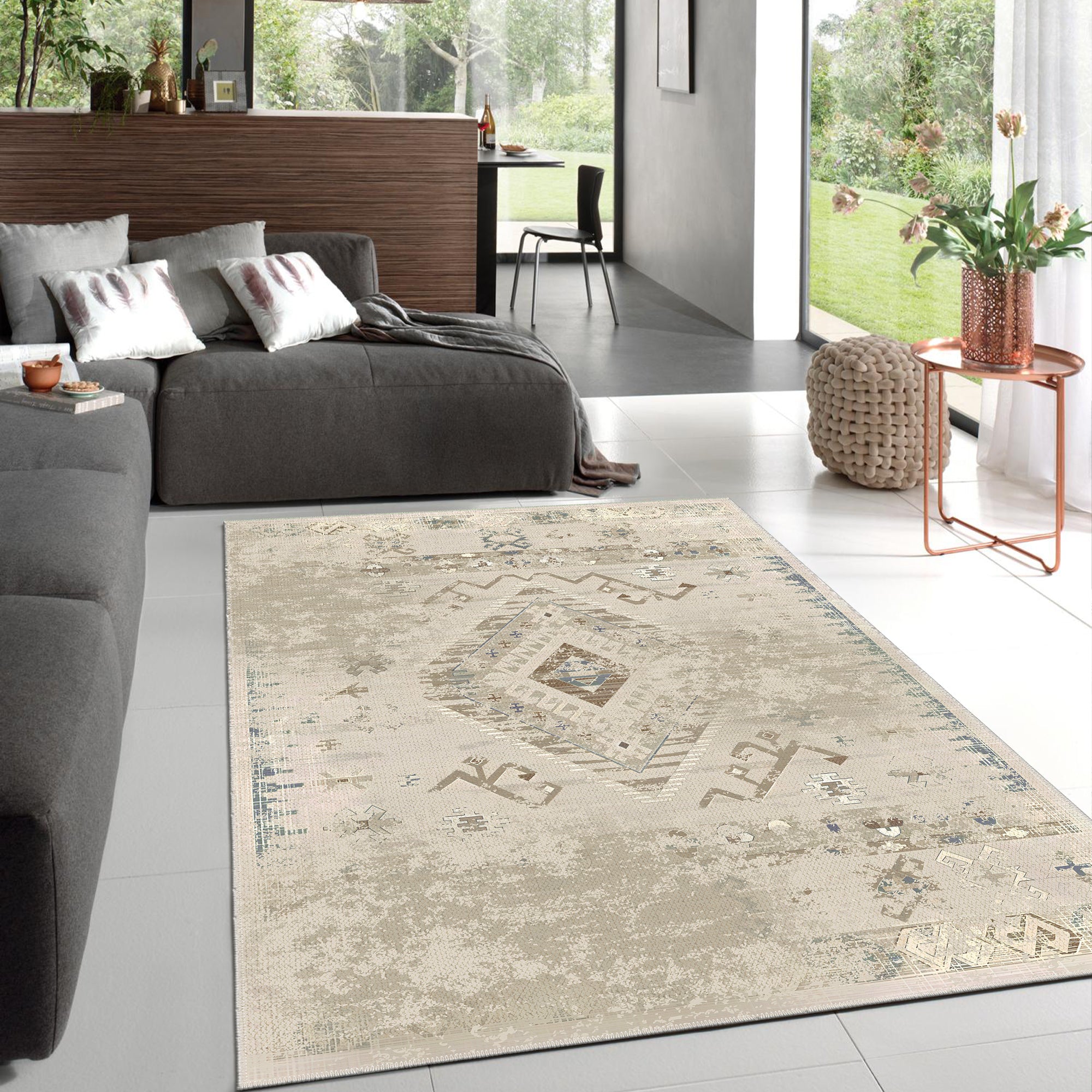 Raze Machine Washable Area Rug