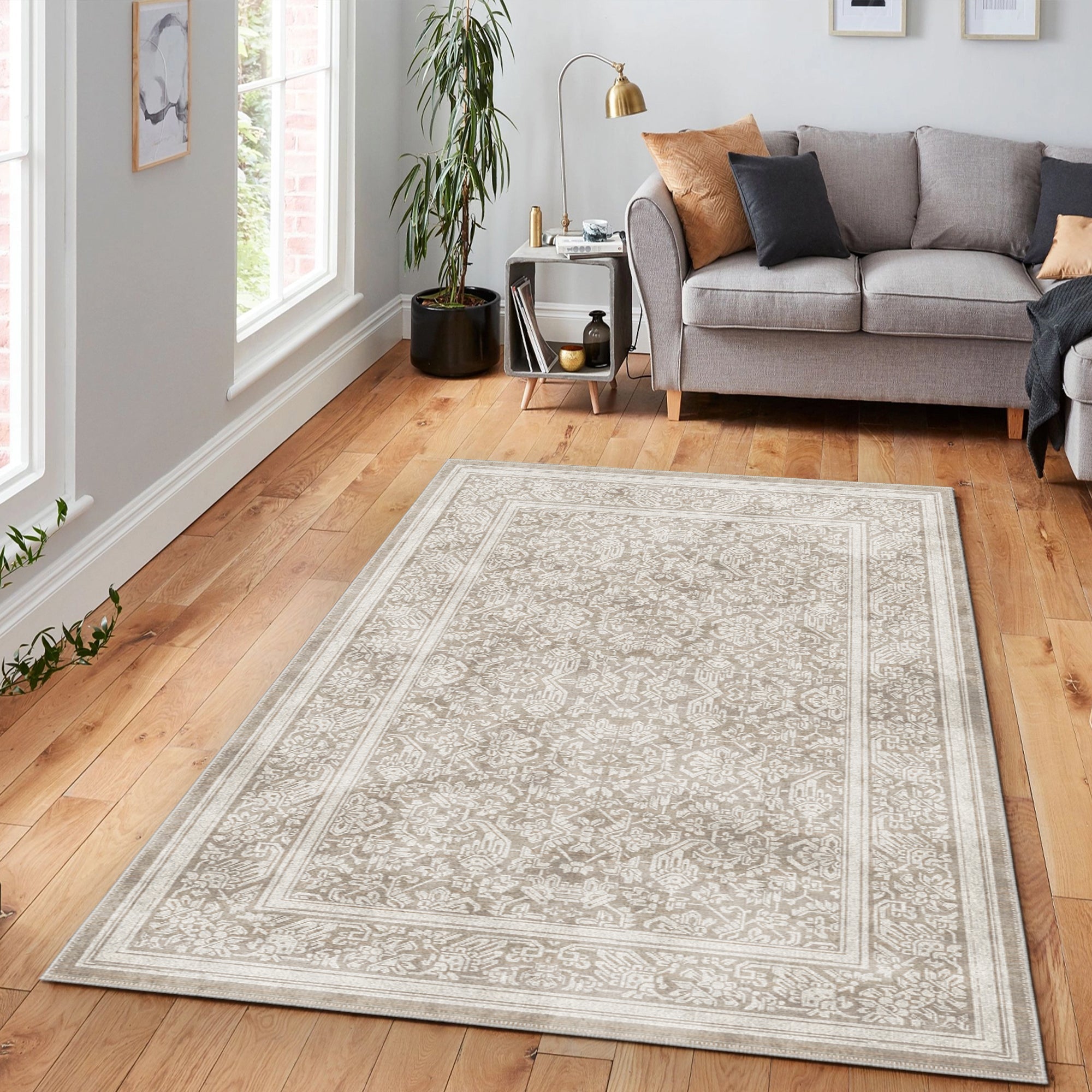 Washington Machine Washable Area Rug