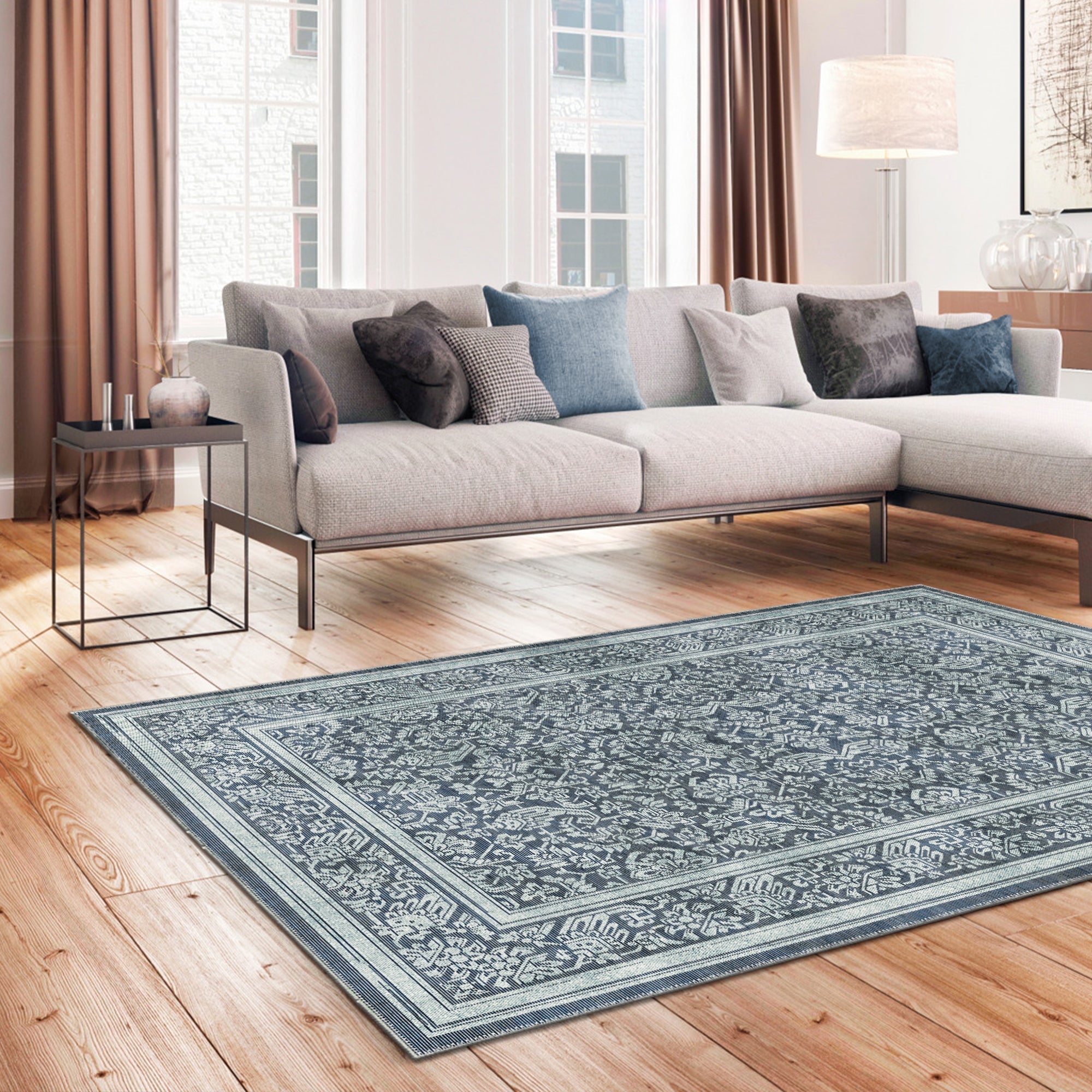 London Machine Washable Area Rug