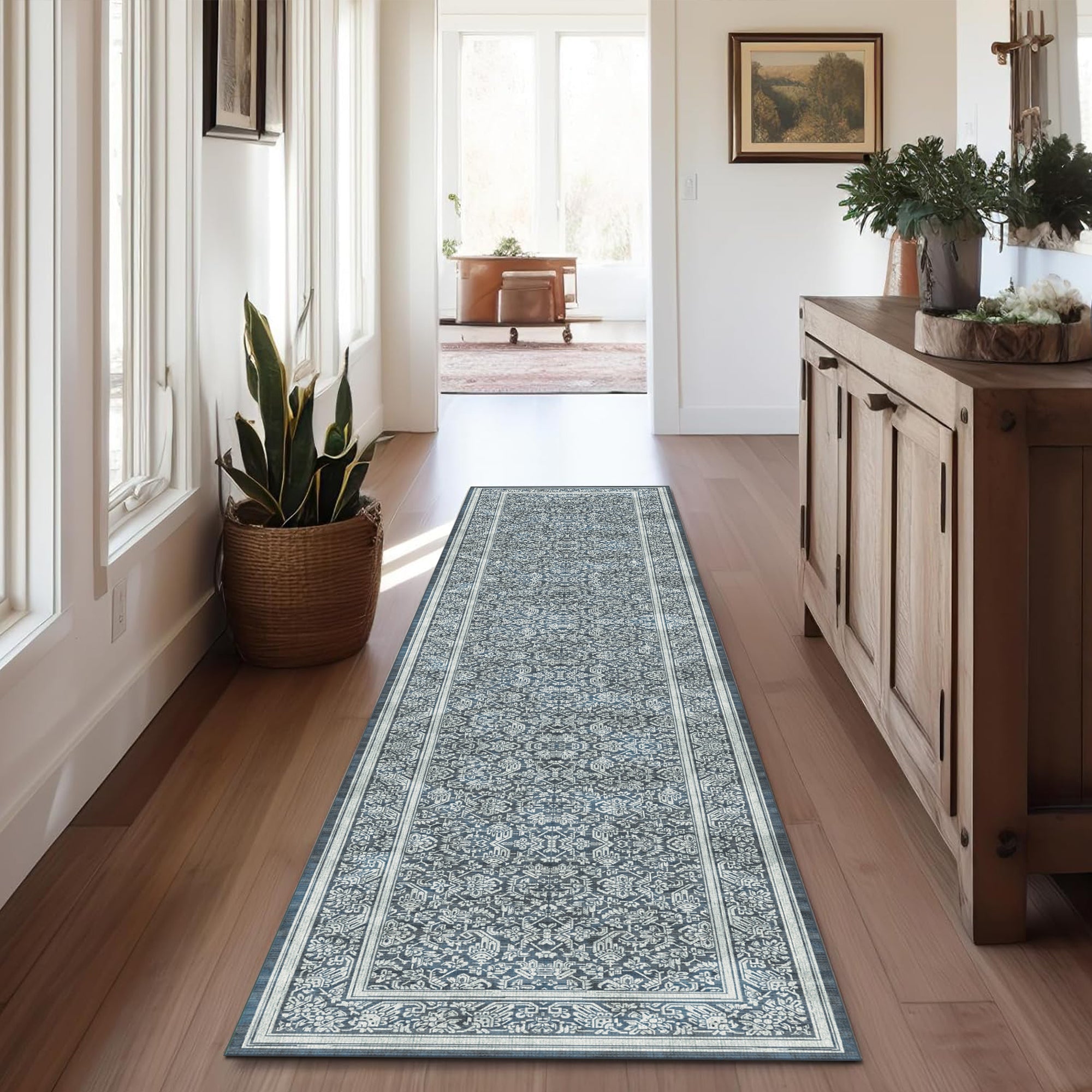 London Machine Washable Area Rug